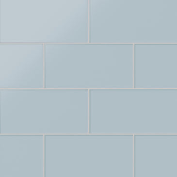 6x12 Glass Tile in Partridge Matte