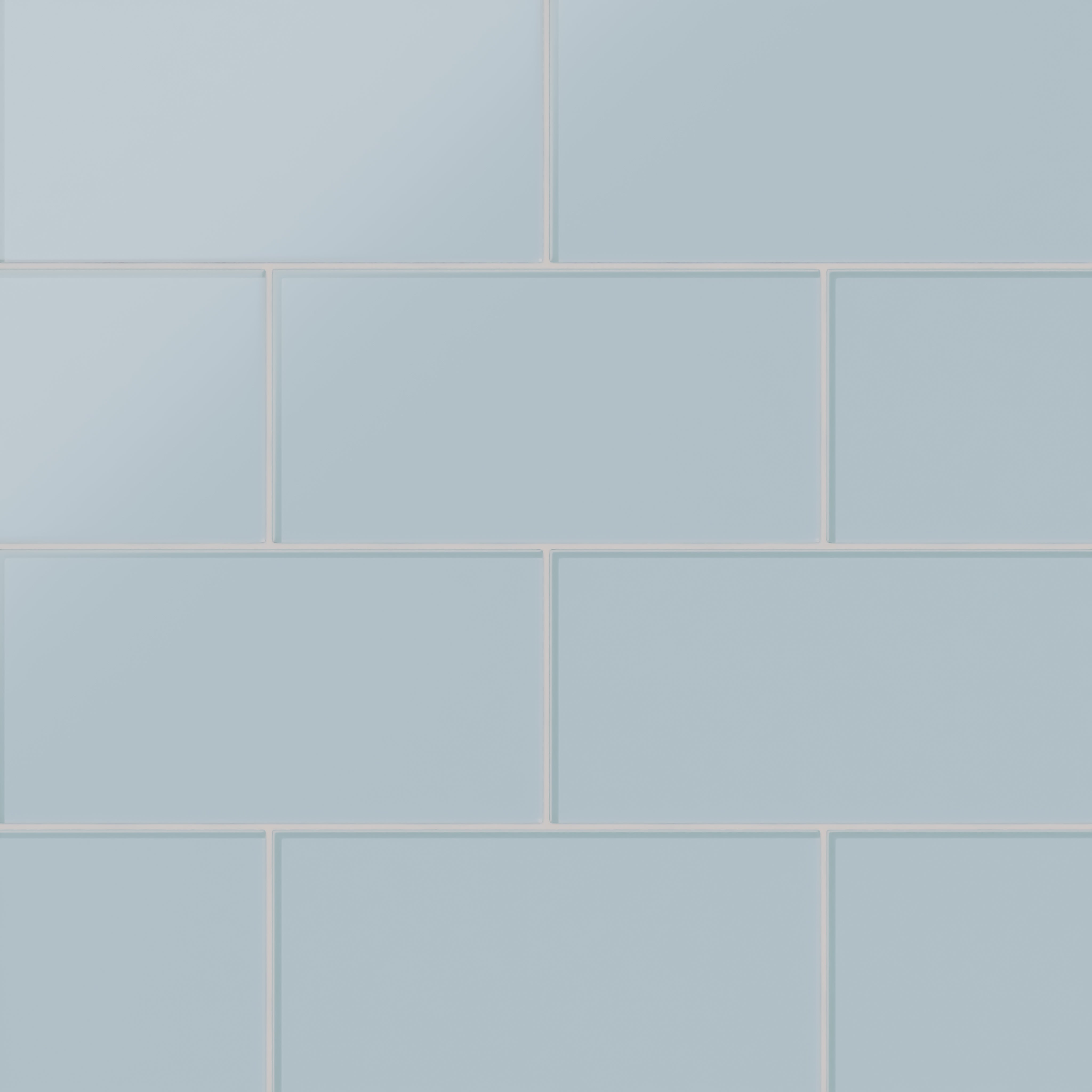 6x12 Glass Tile in Partridge Matte