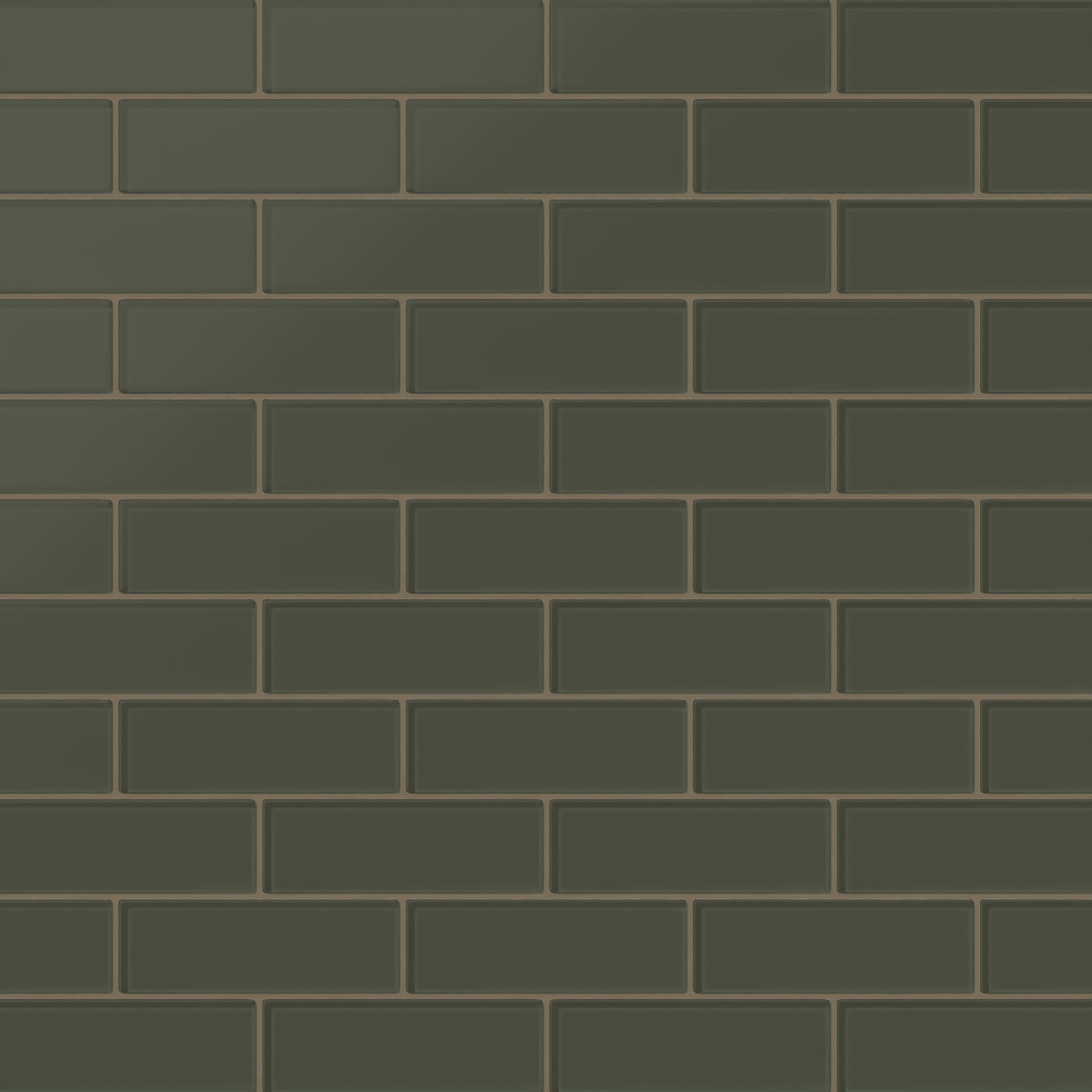 Factory Sale 2x6 Glass Tile in Roadrunner Matte