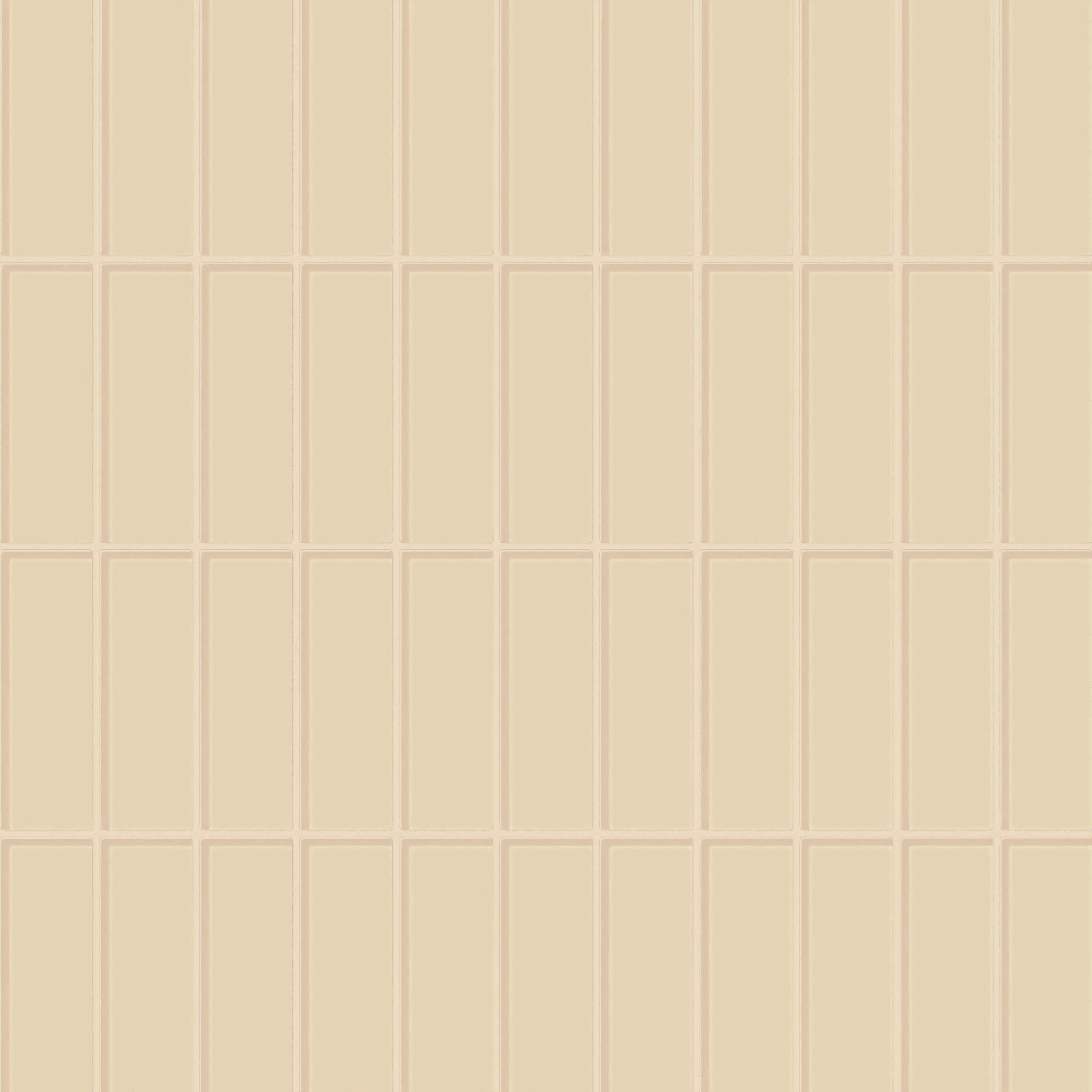 2x6 Glass Tile in Chickadee Gloss