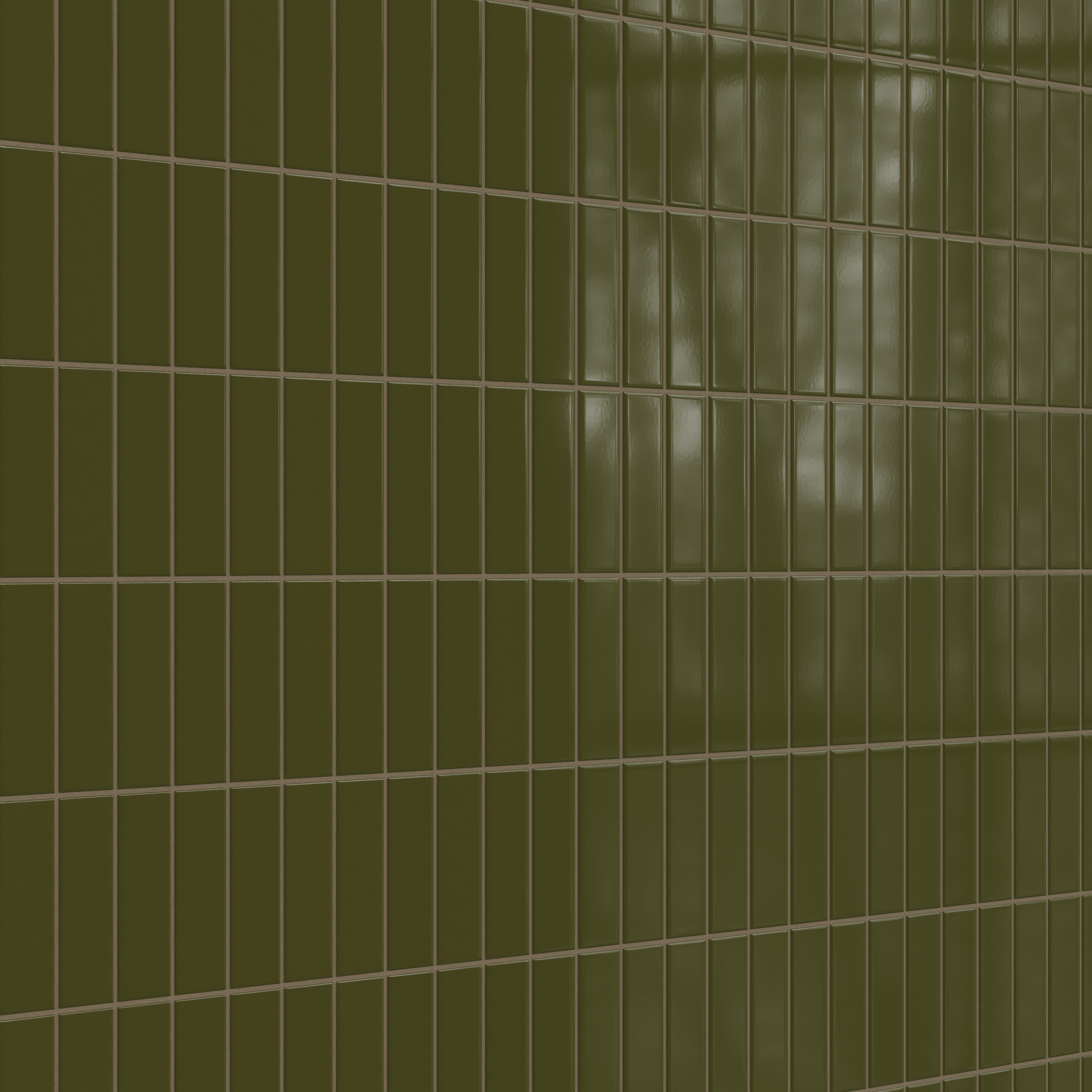 2x6 Original Ceramic Tile in Bonsai Gloss