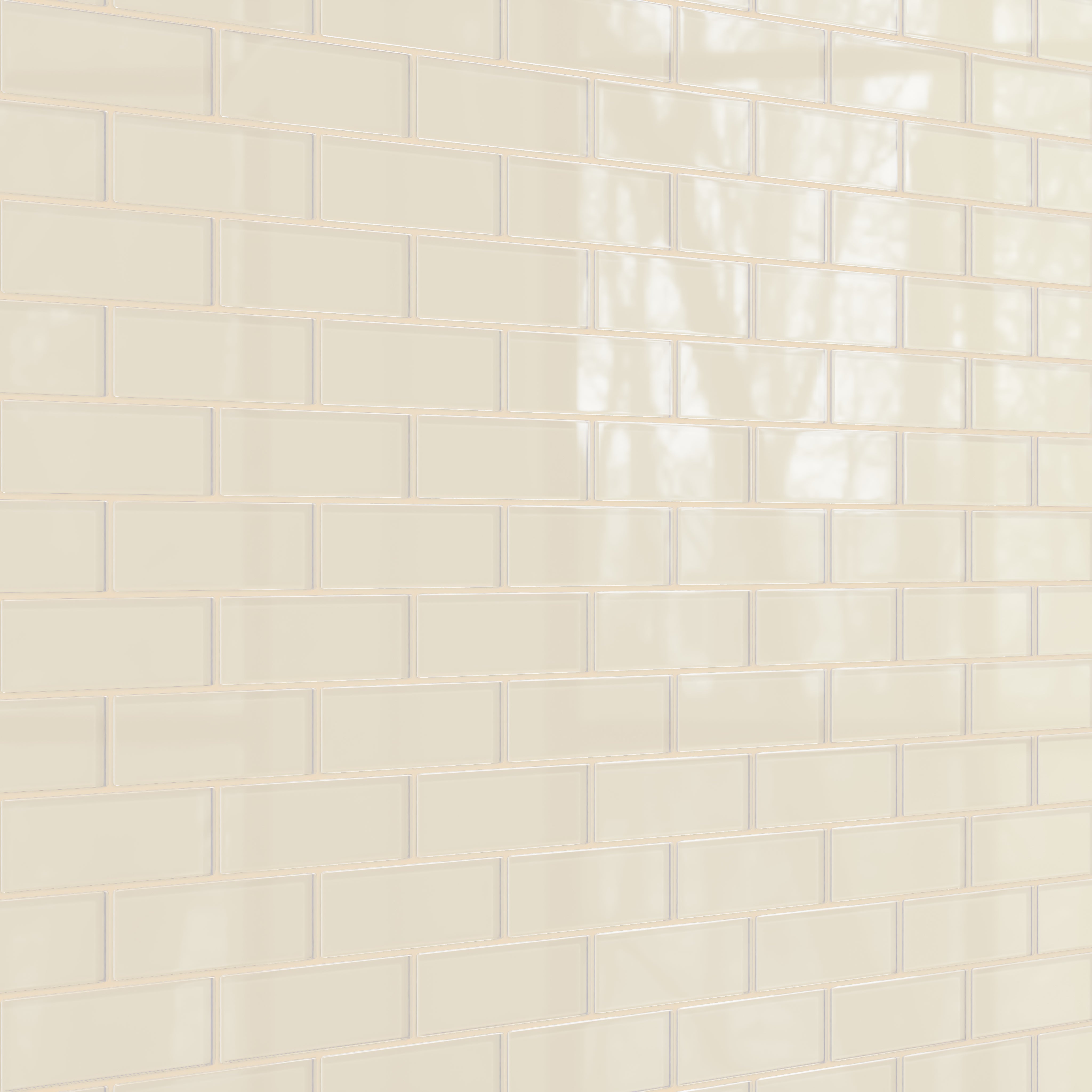 2x6 Glass Tile in Sparrow Gloss