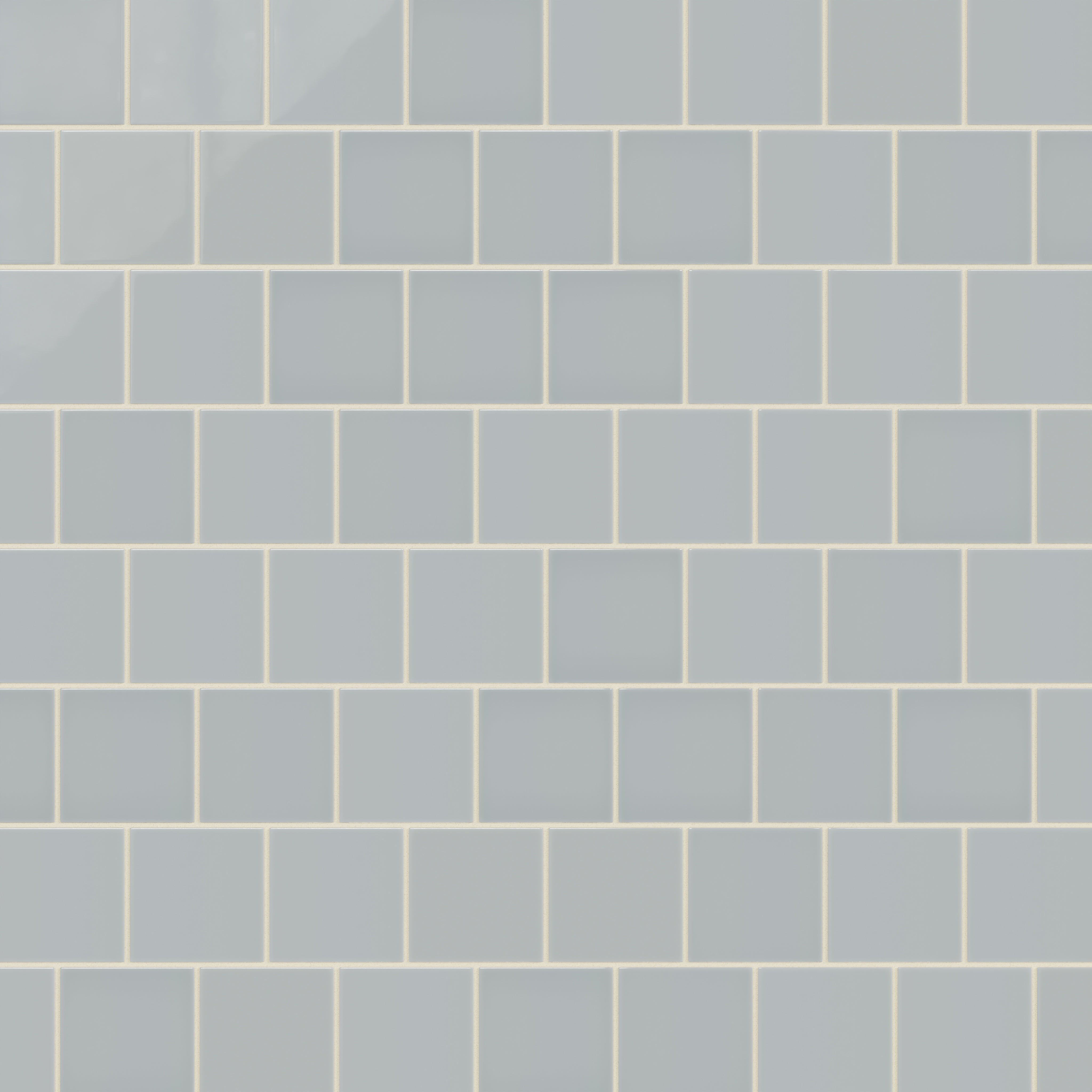 4x4 Natural Press Ceramic Tile in Alberta Blue Gloss