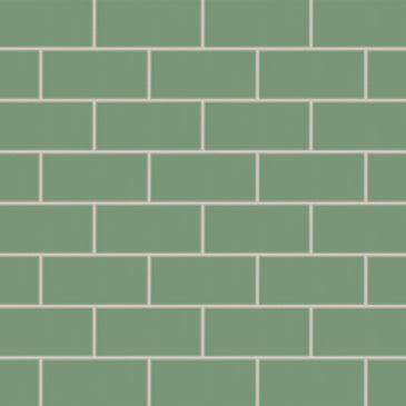 3x6 Original Ceramic Tile in Sea Green Matte