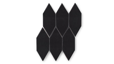 Picket Original Ceramic Tile in Raven Matte