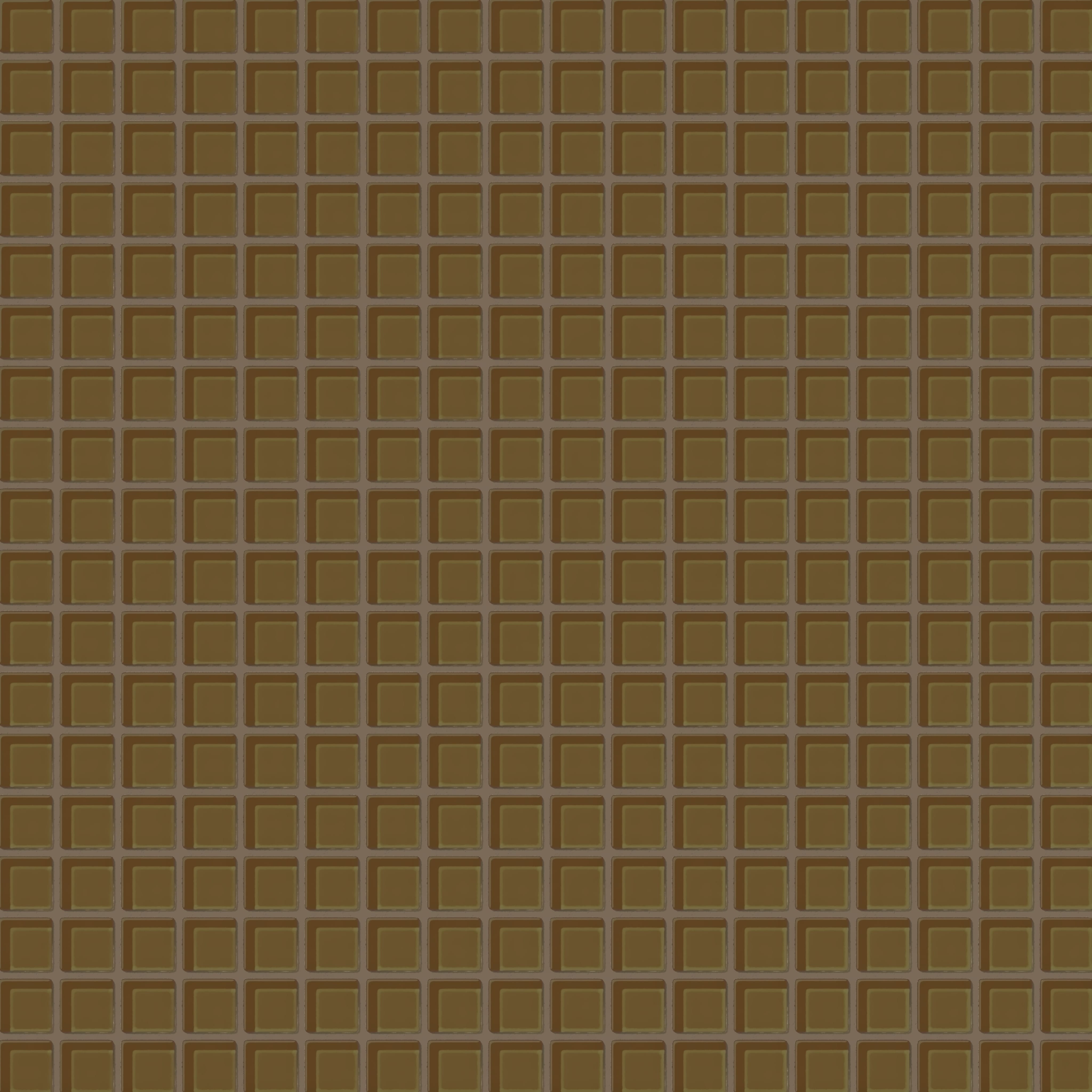 1x1 Straight Set Sheeted Glass Mosaic Tile in Merlin Gloss