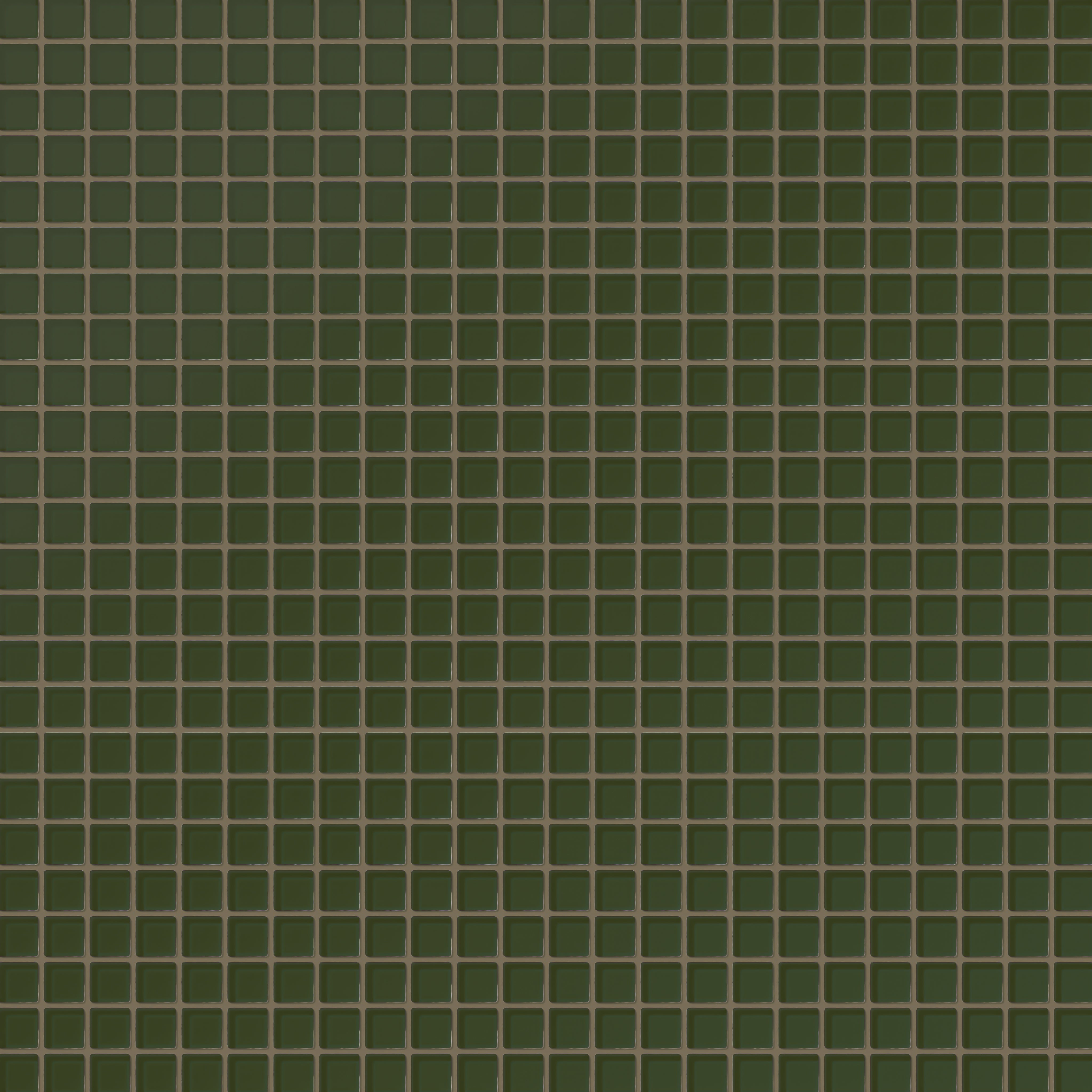 1x1 Straight Set Sheeted Glass Mosaic Tile in Starling Matte