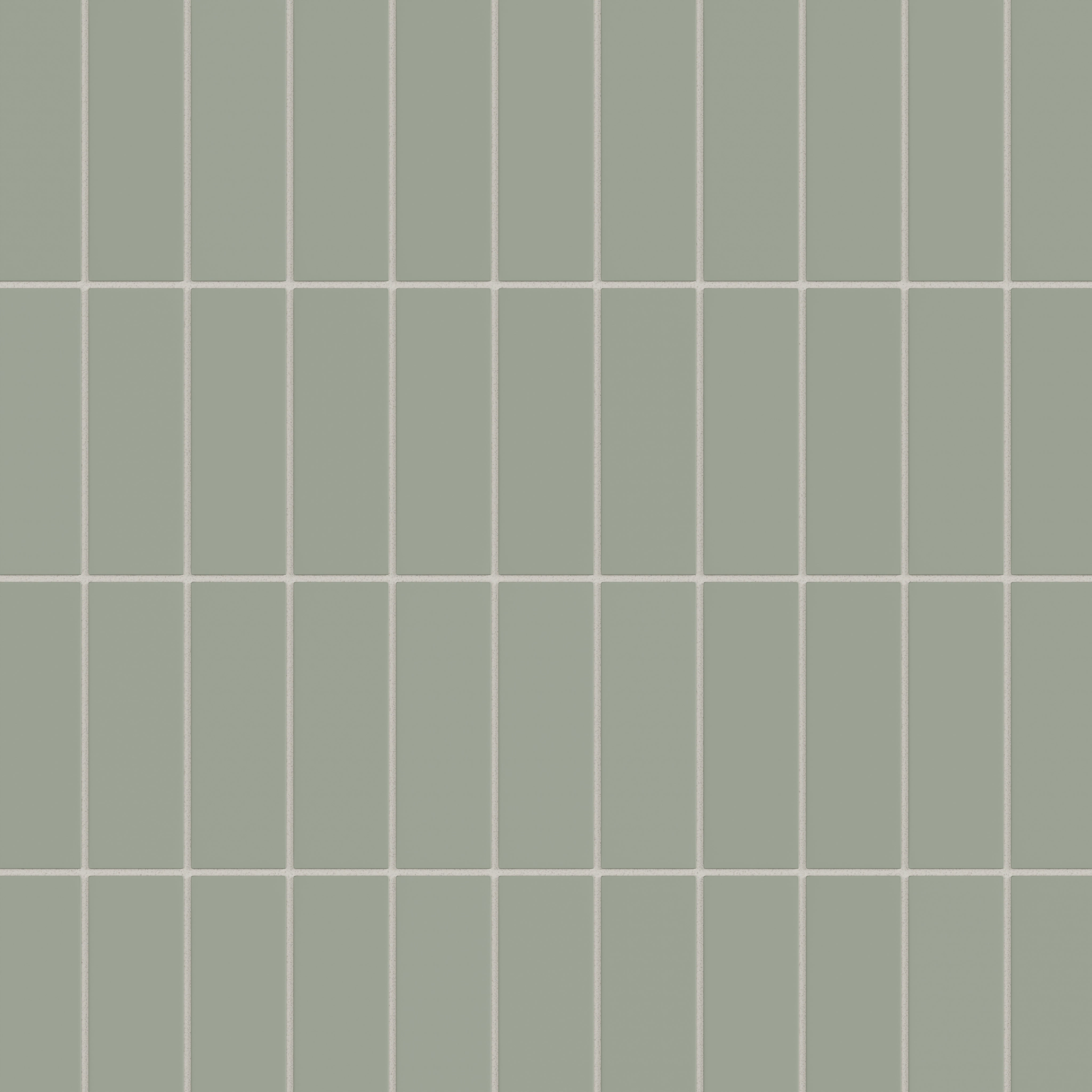 2x6 Natural Press Ceramic Tile in Terre Verte Matte