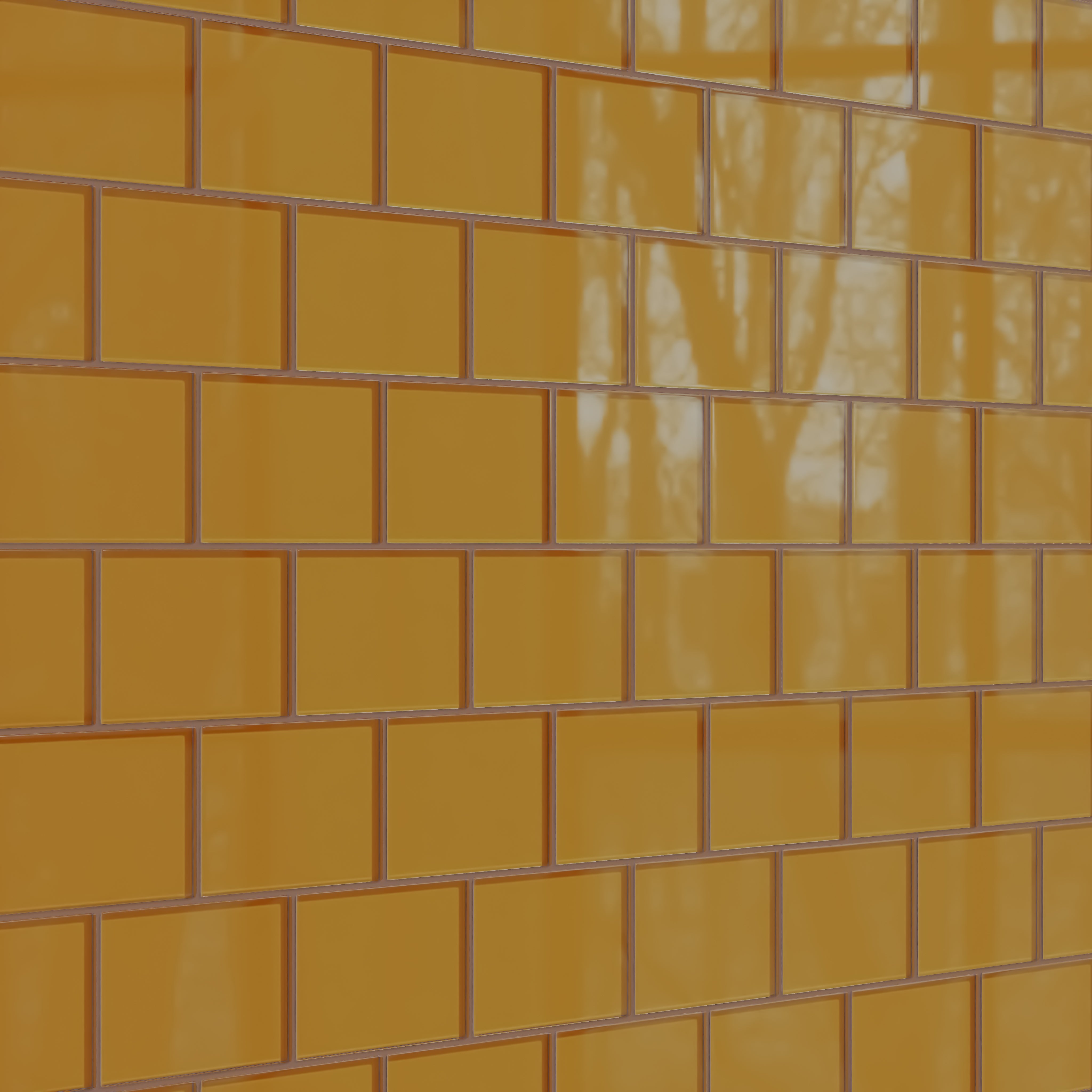 4x6 Glass Tile in Falcon Gloss