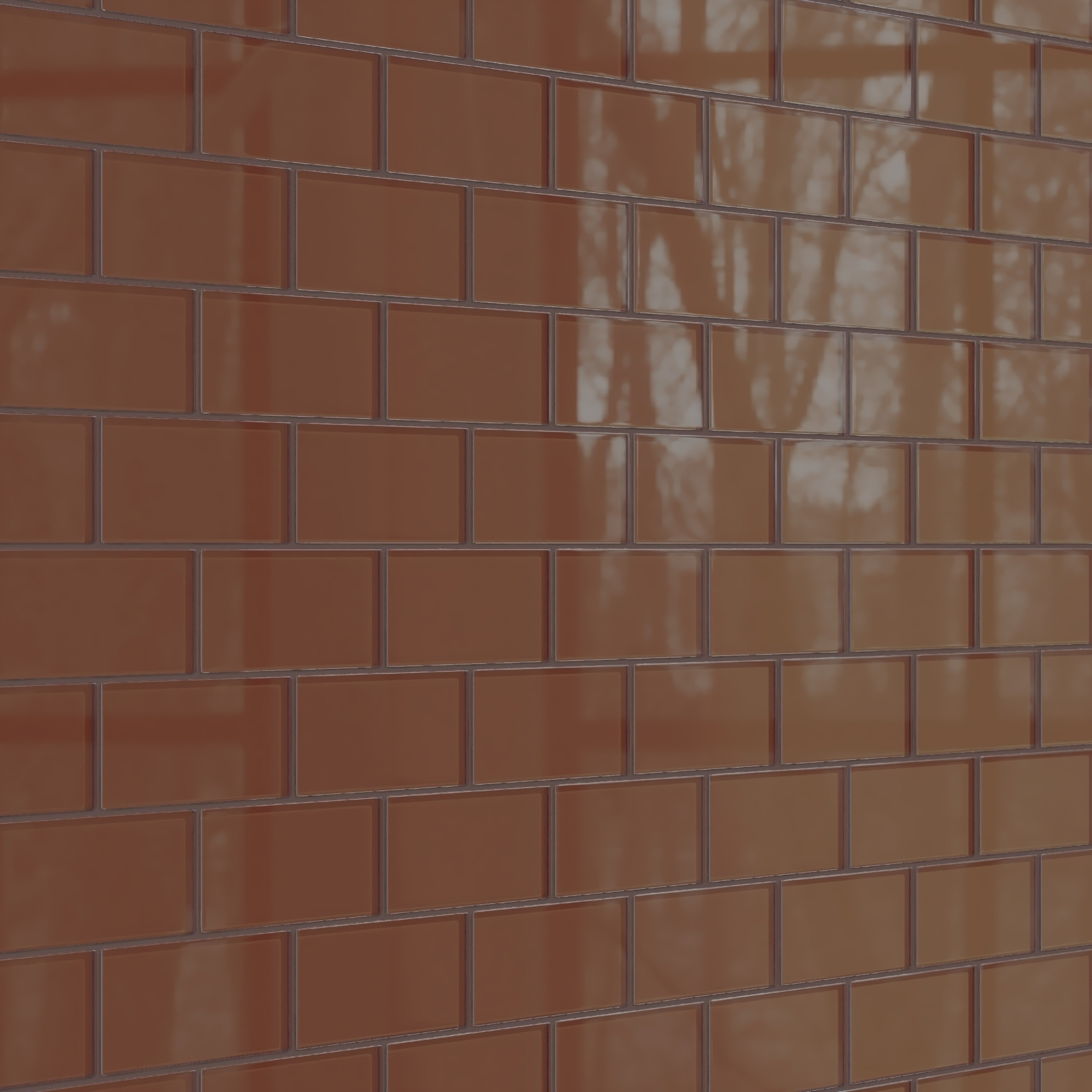 3x6 Glass Tile in Kestrel Gloss