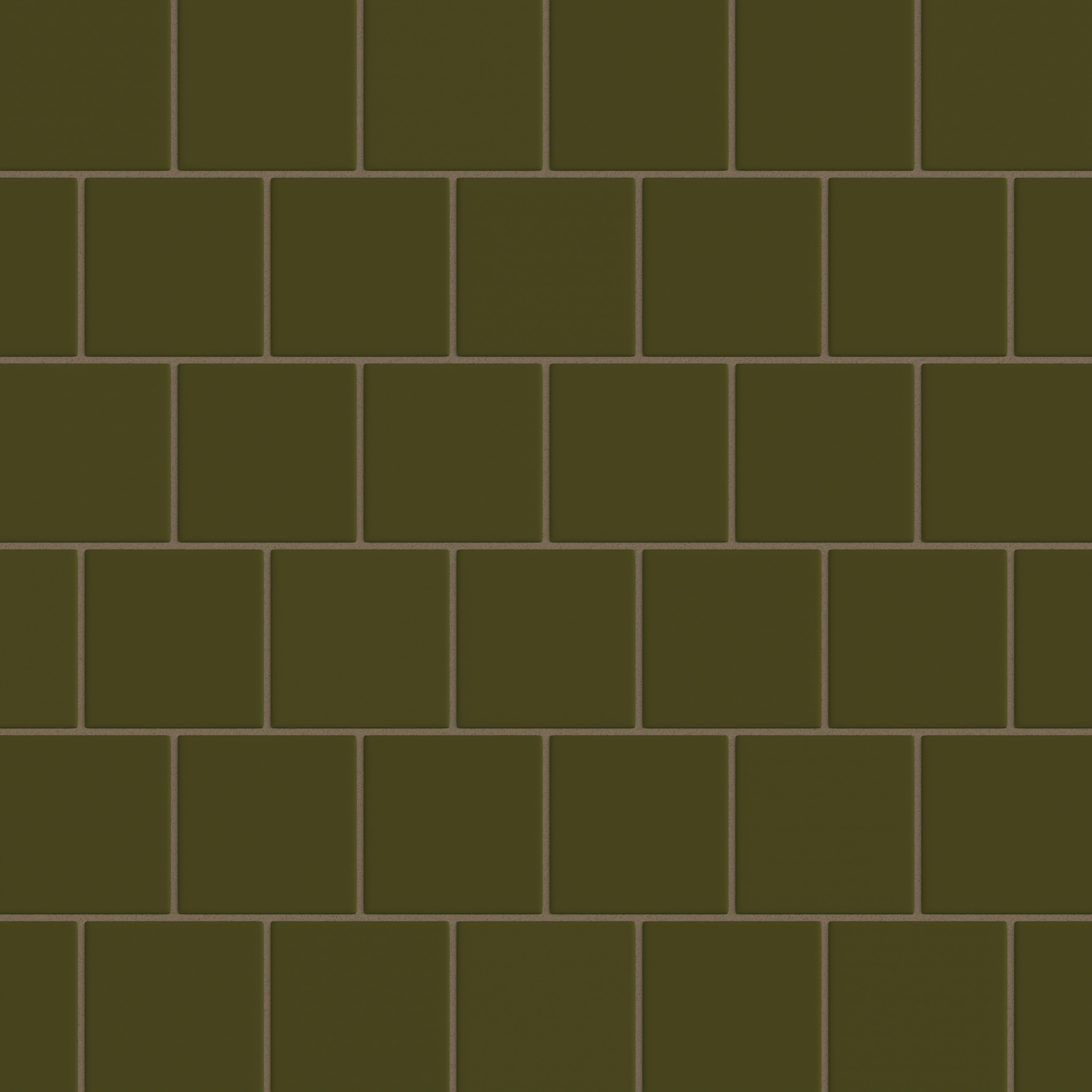 4x4 Original Ceramic Tile in Bonsai Matte