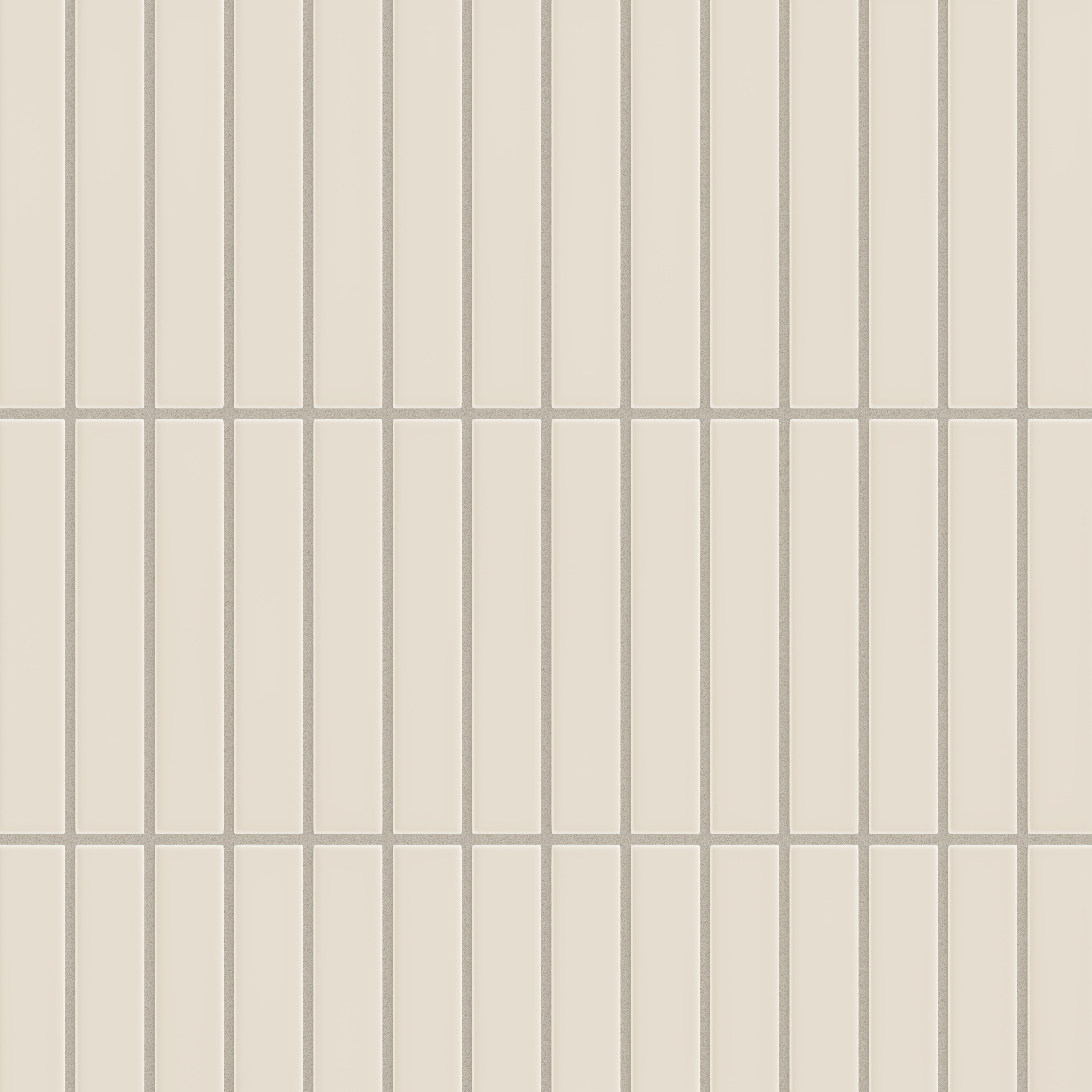 DUNE REAL LONDON 特集号　no6 1x6 Straight Set Sheeted Original Ceramic Mosaic Tile in Sand Dune