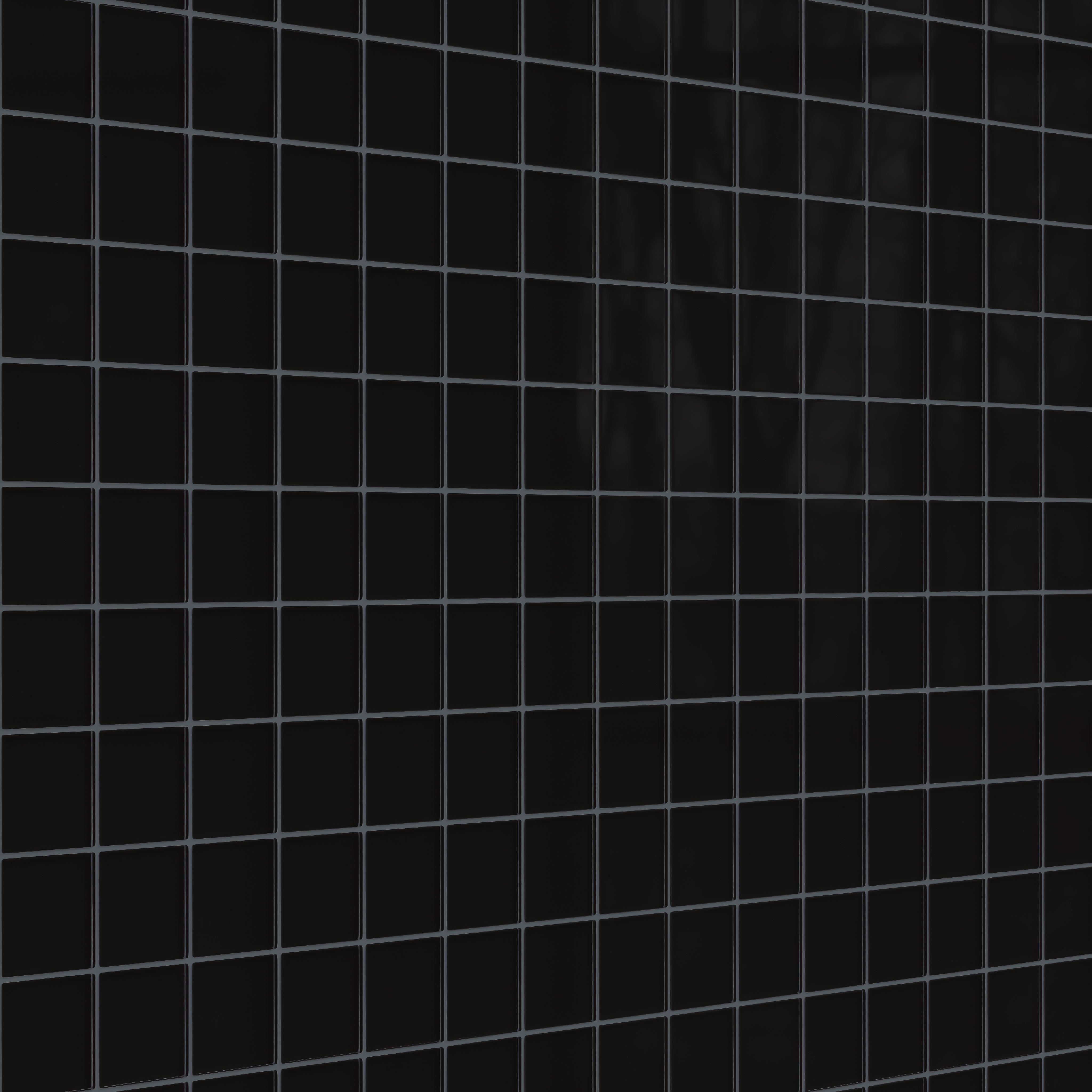 3x3 Straight Set Sheeted Glass Mosaic Tile in Condor Gloss