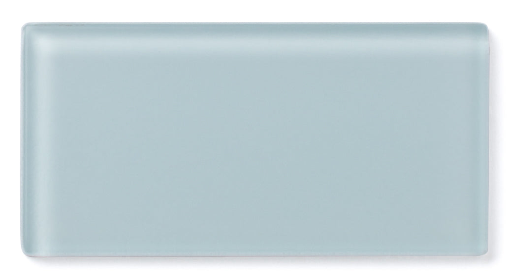 1x4 Herringbone Sheeted Glass Mosaic Tile in Partridge Matte