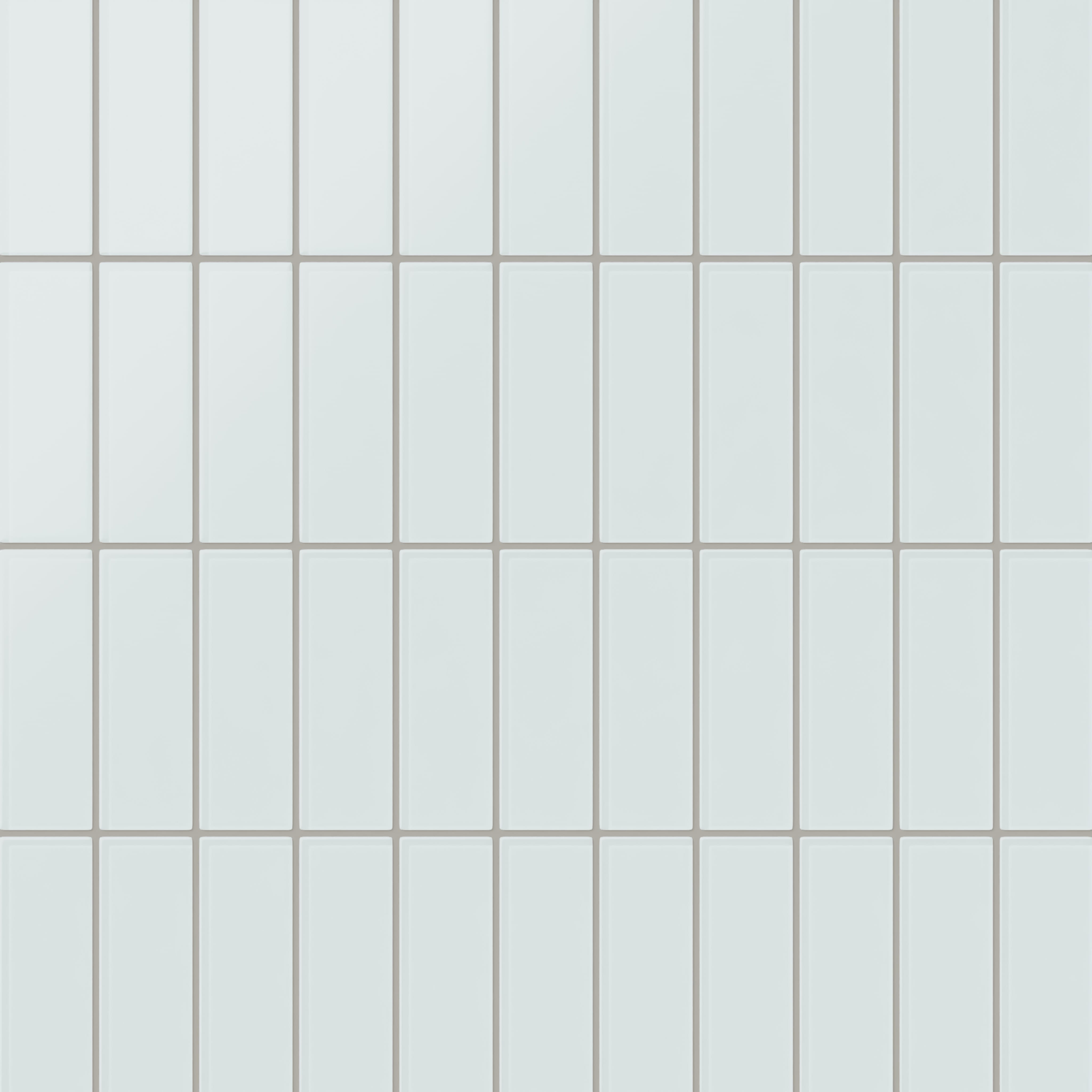 Quick Ship 2x6 Glass Tile in Warbler Matte