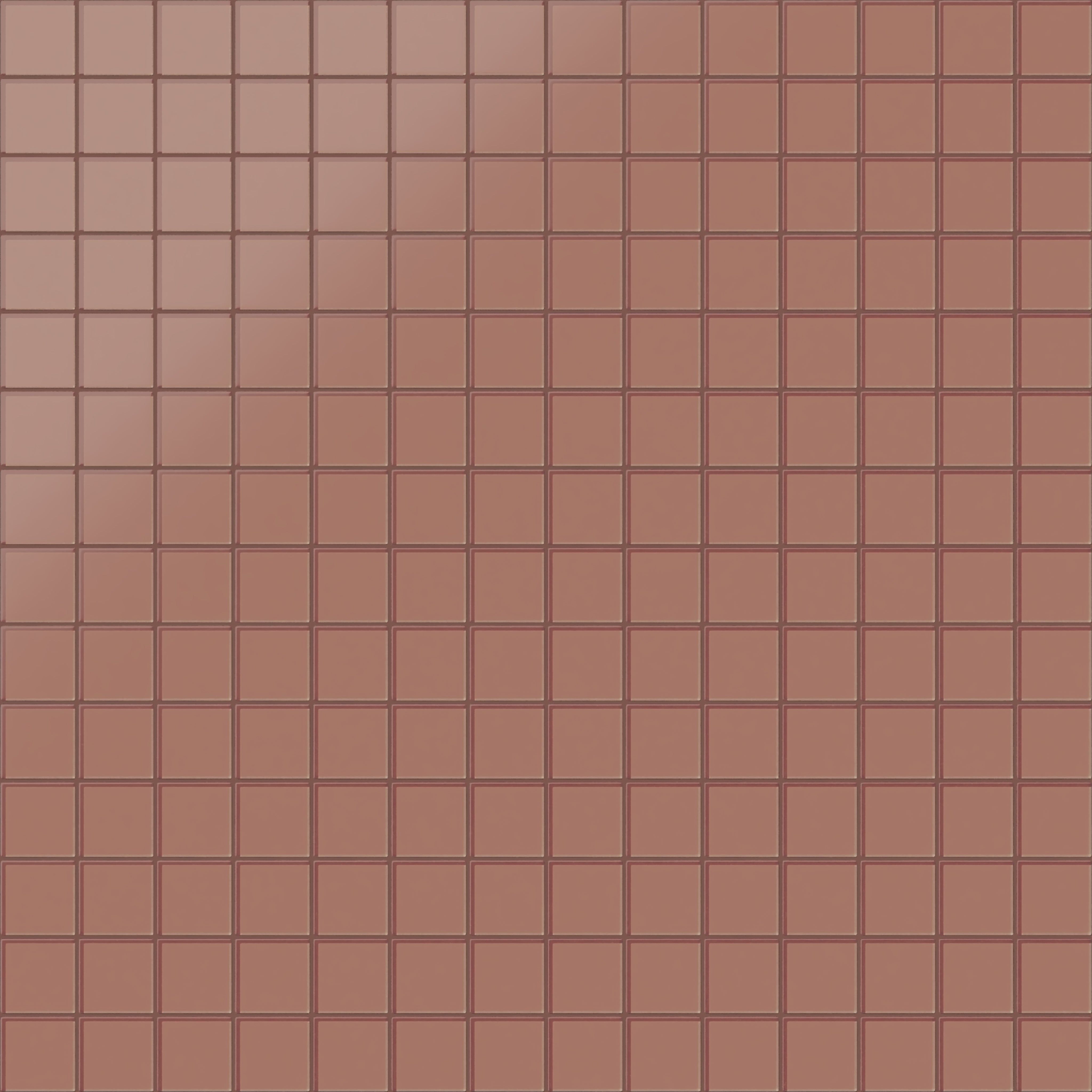 3x3 Straight Set Sheeted Glass Mosaic Tile in Flicker Matte