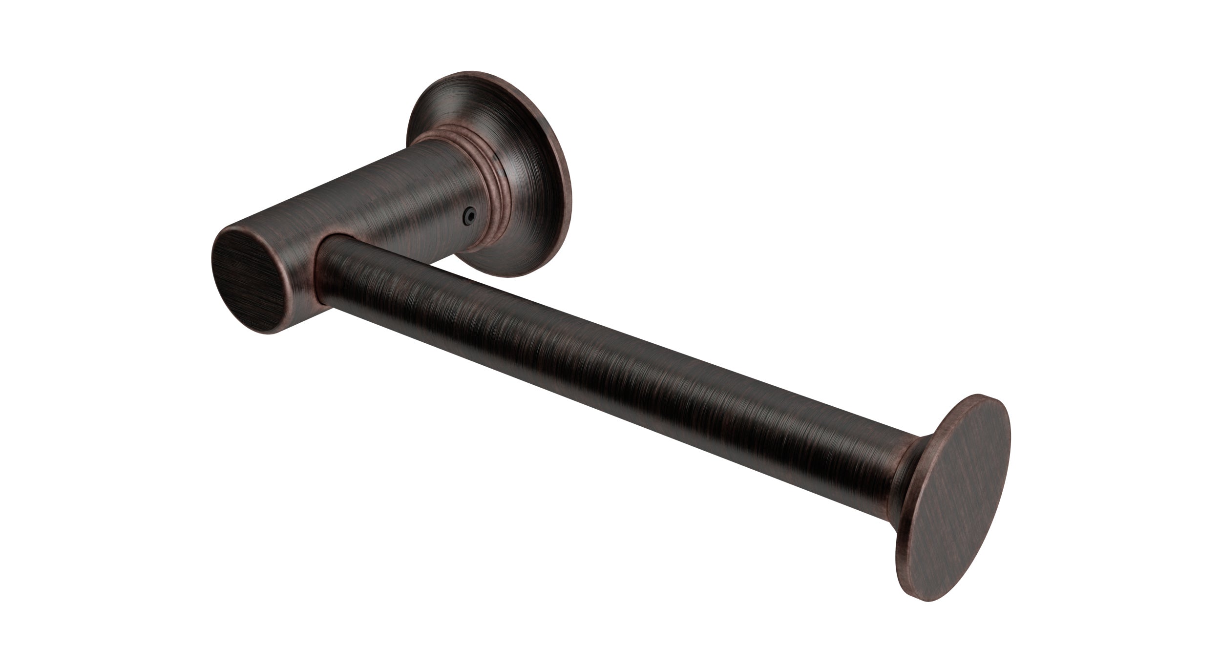 Emerson Single Post Paper Holder in Antique Bronze