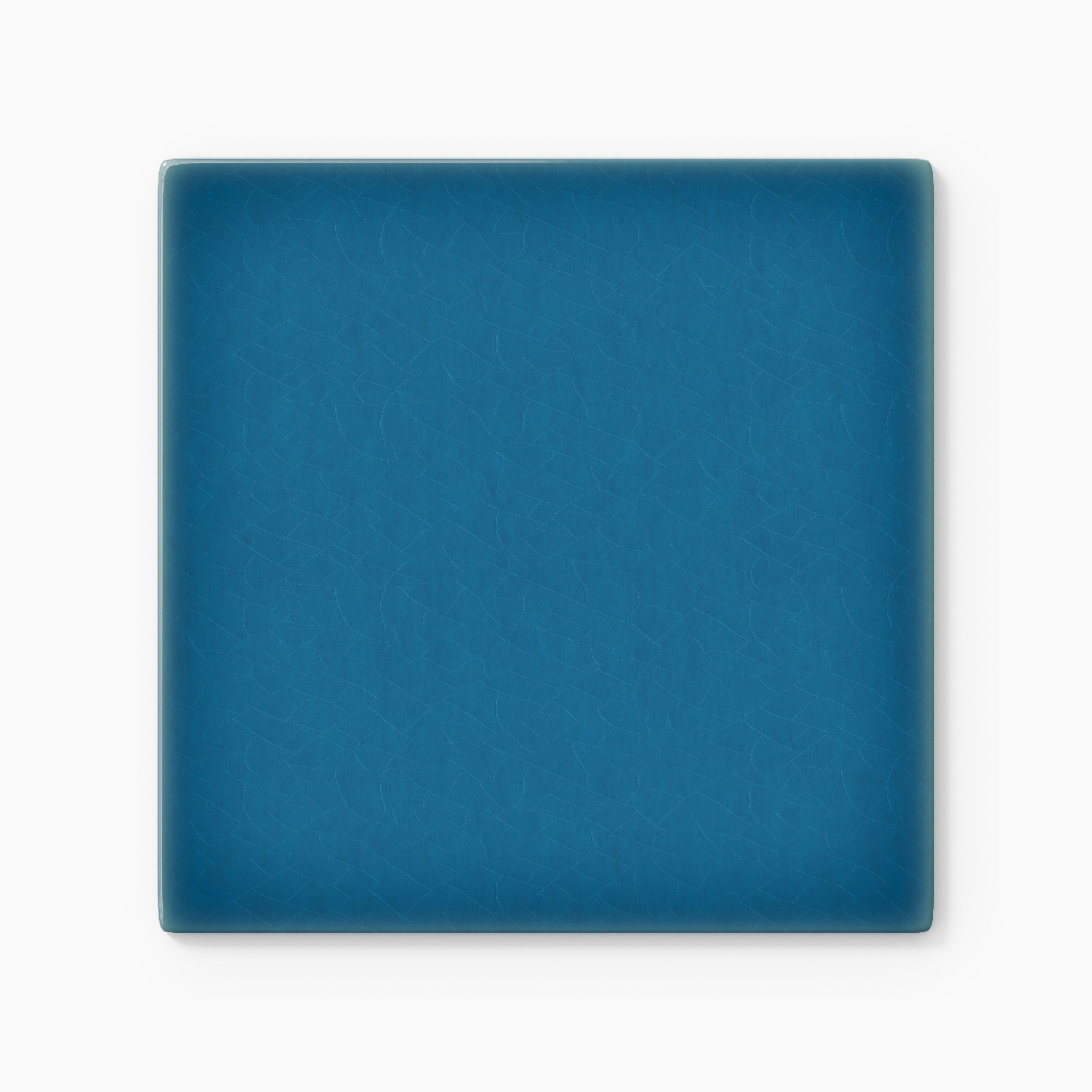 8x8 Original Ceramic Tile in Adriatic Sea Gloss