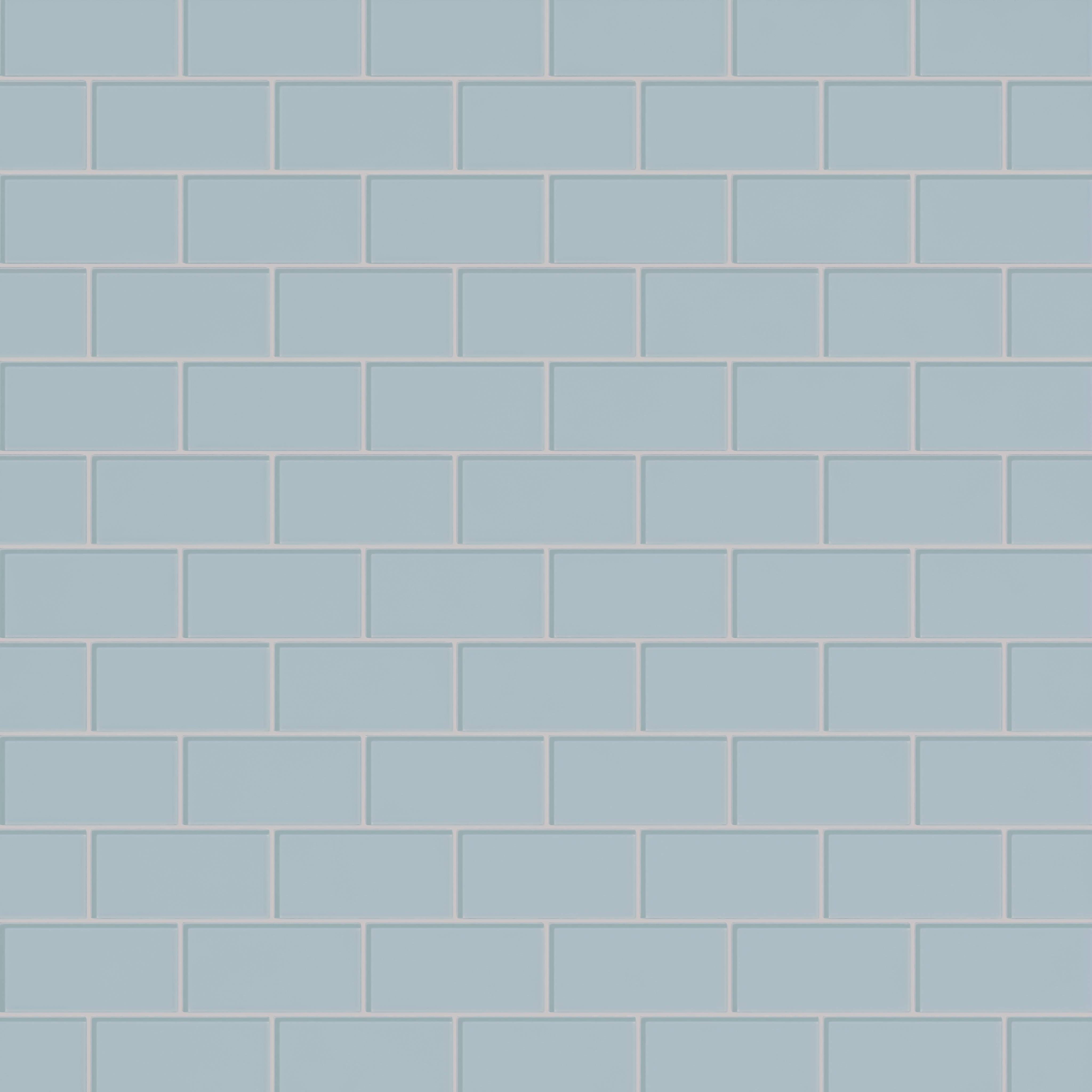 3x6 Glass Tile in Partridge Gloss