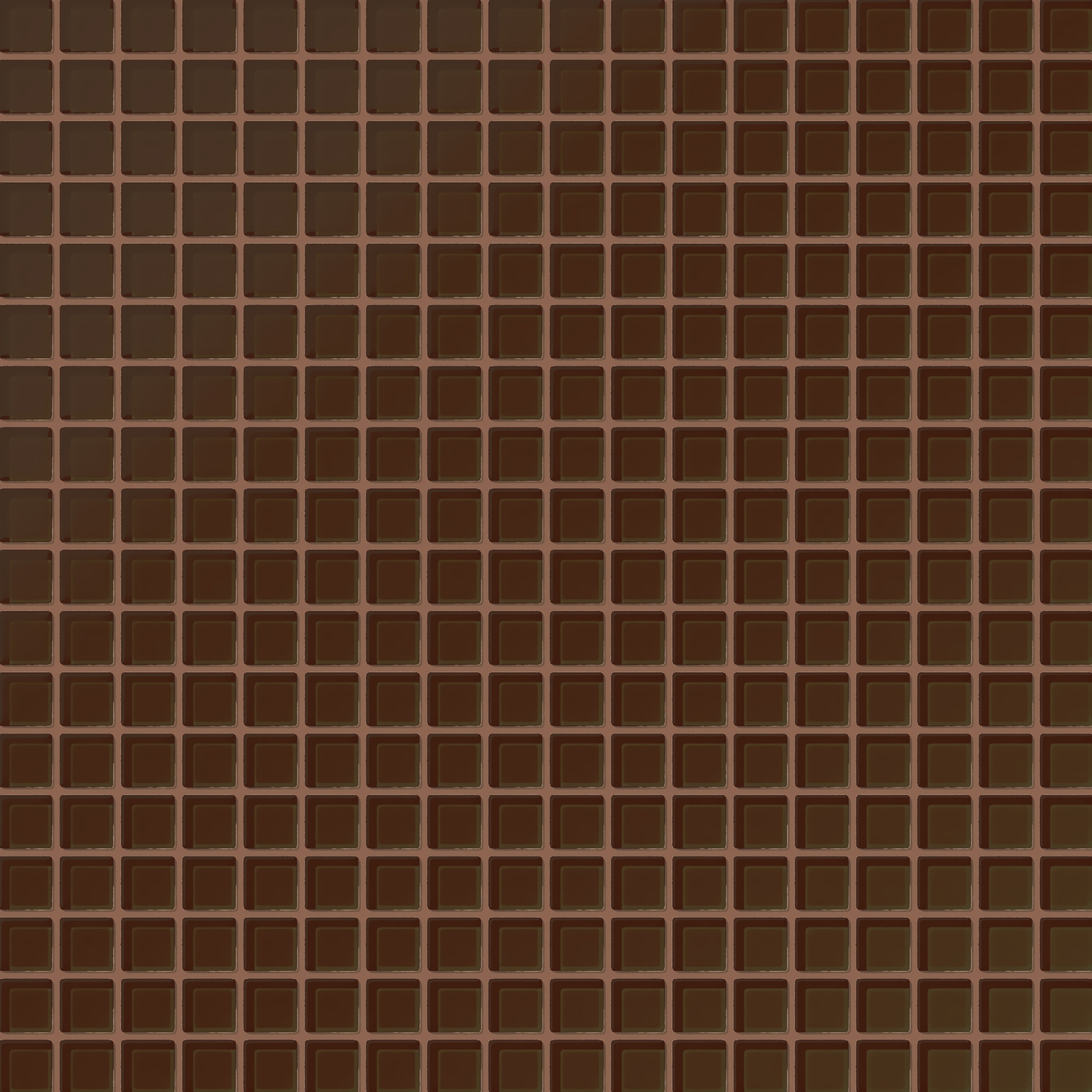 1x1 Straight Set Sheeted Glass Mosaic Tile in Thrasher Matte