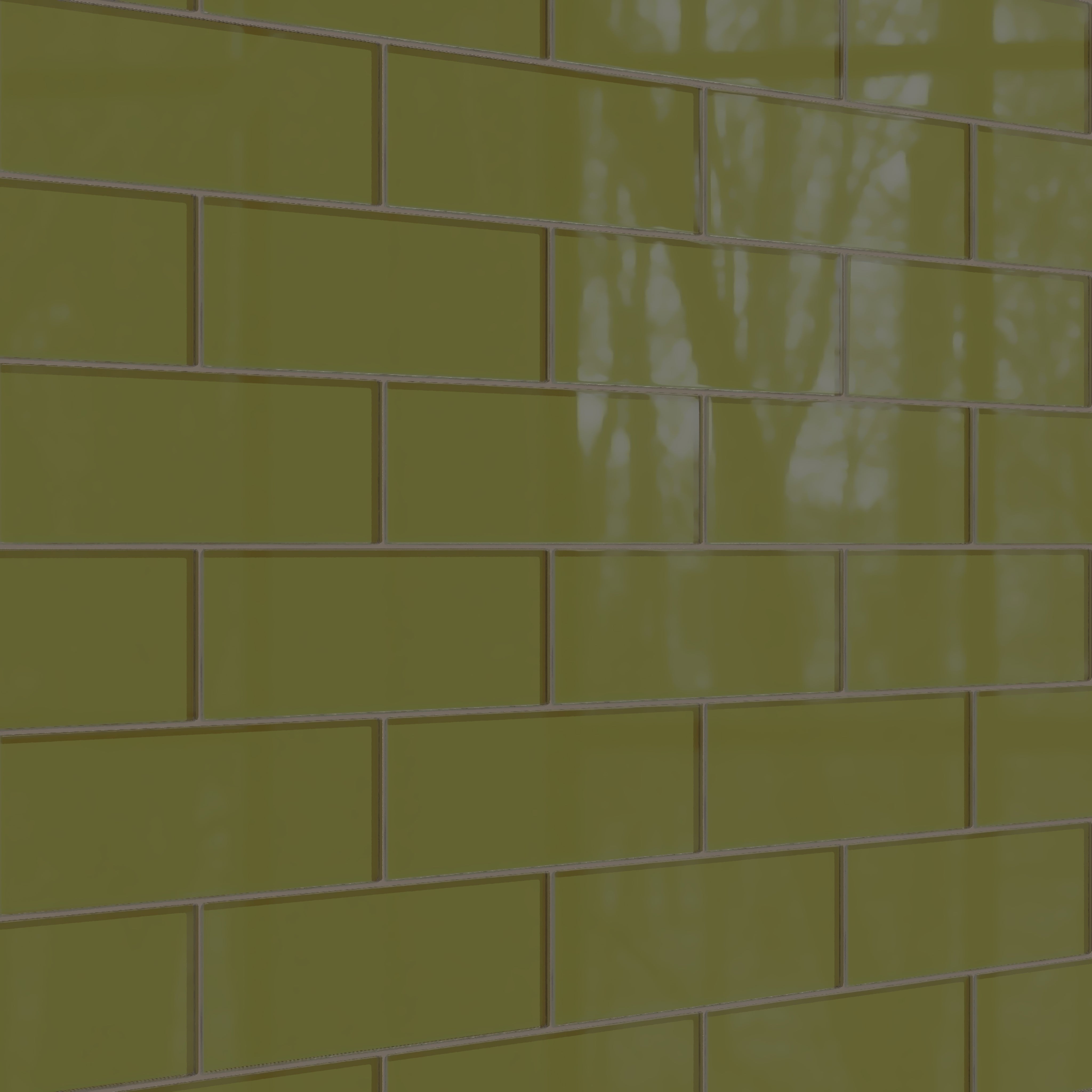 4x12 Glass Tile in Cormorant Gloss