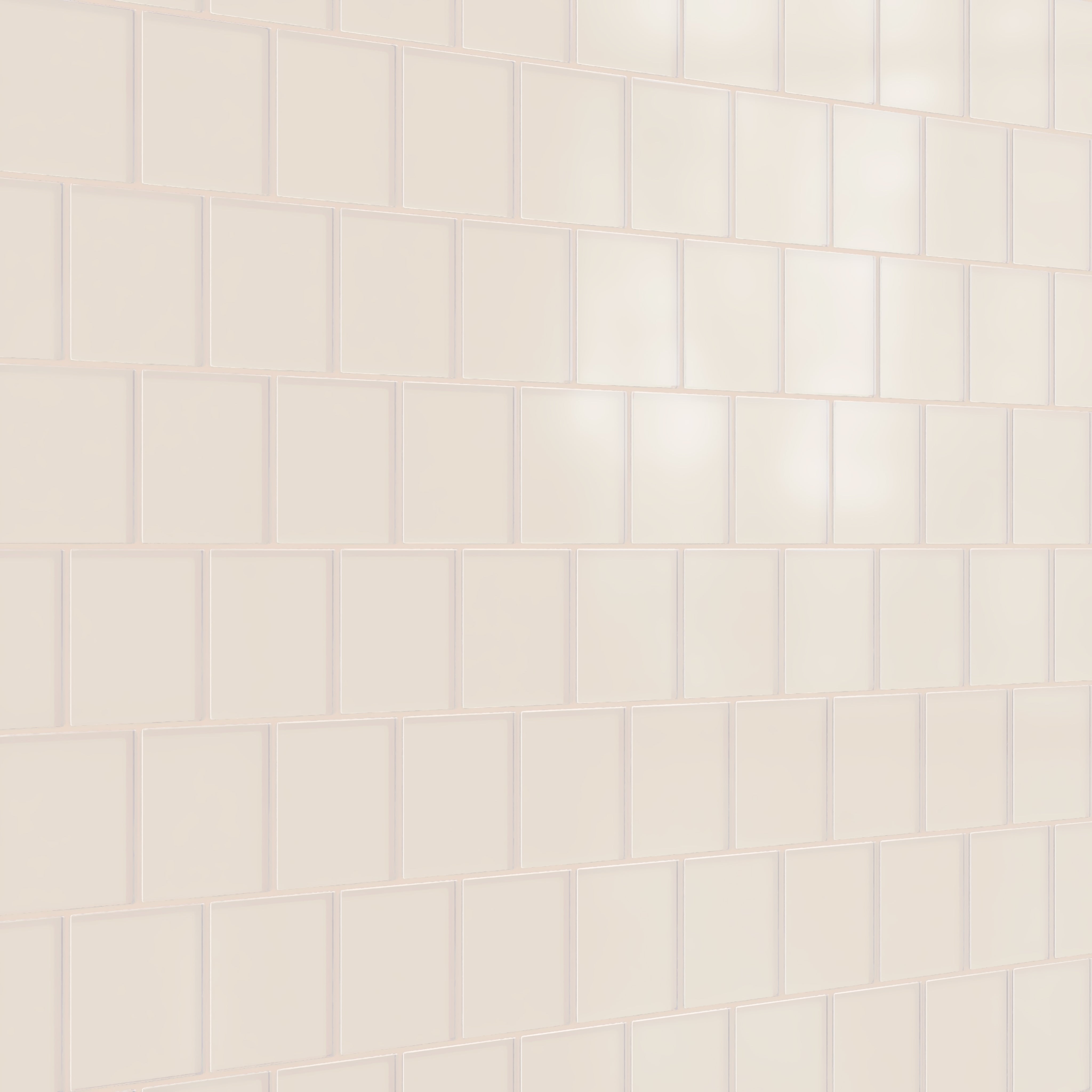 4x4 Glass Tile in Sandpiper Matte