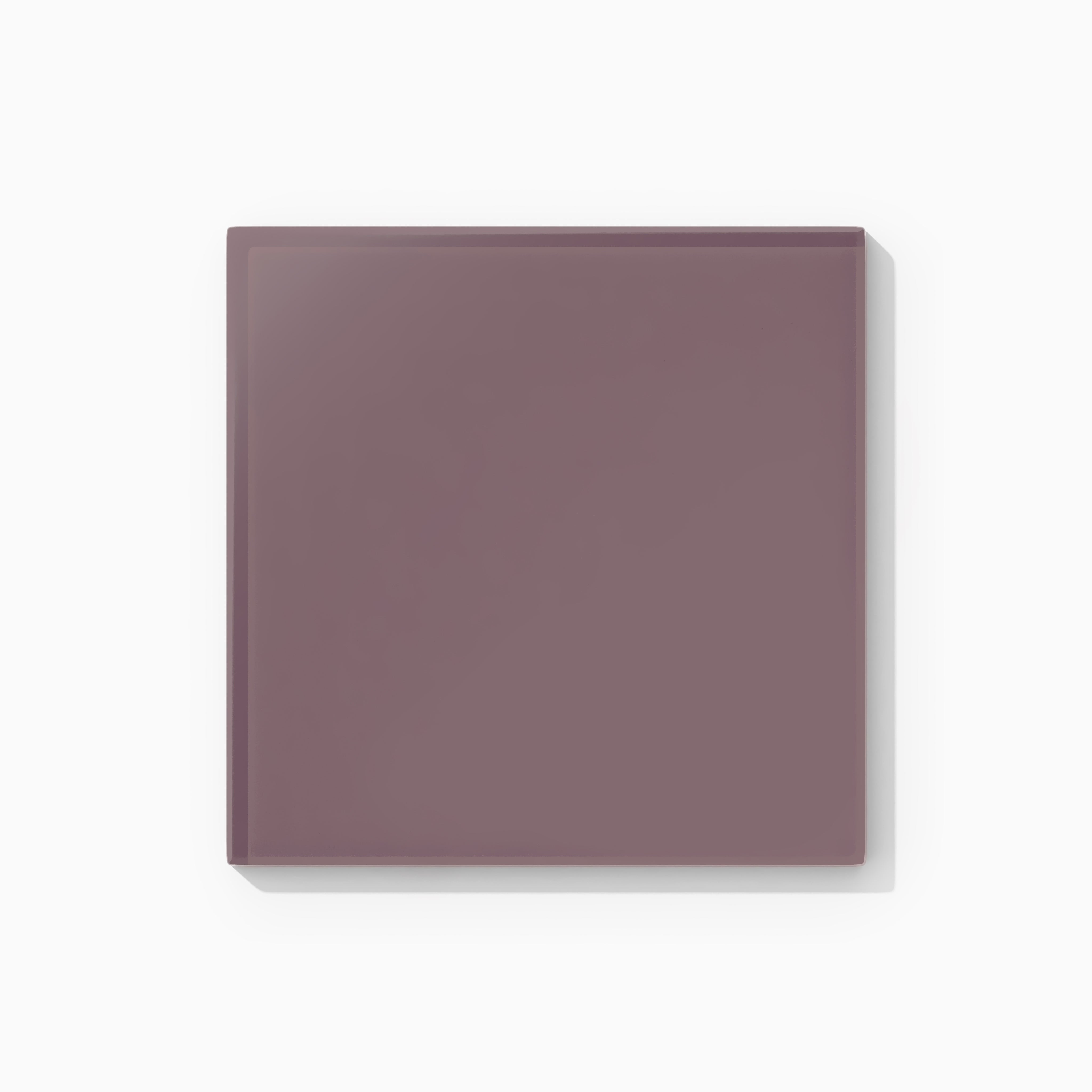 6x6 Glass Tile in Crane Matte
