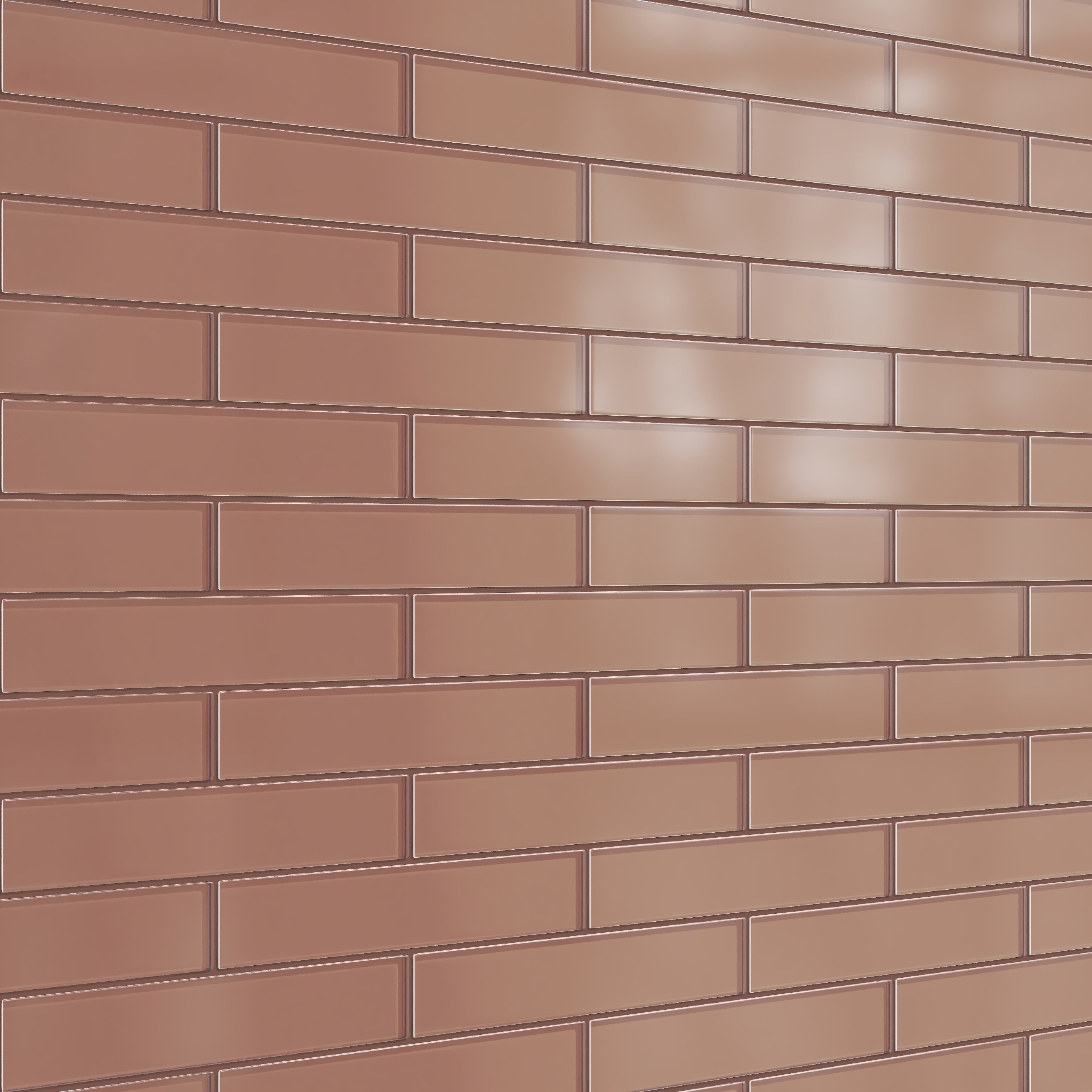 2x12 Glass Tile in Flicker Matte
