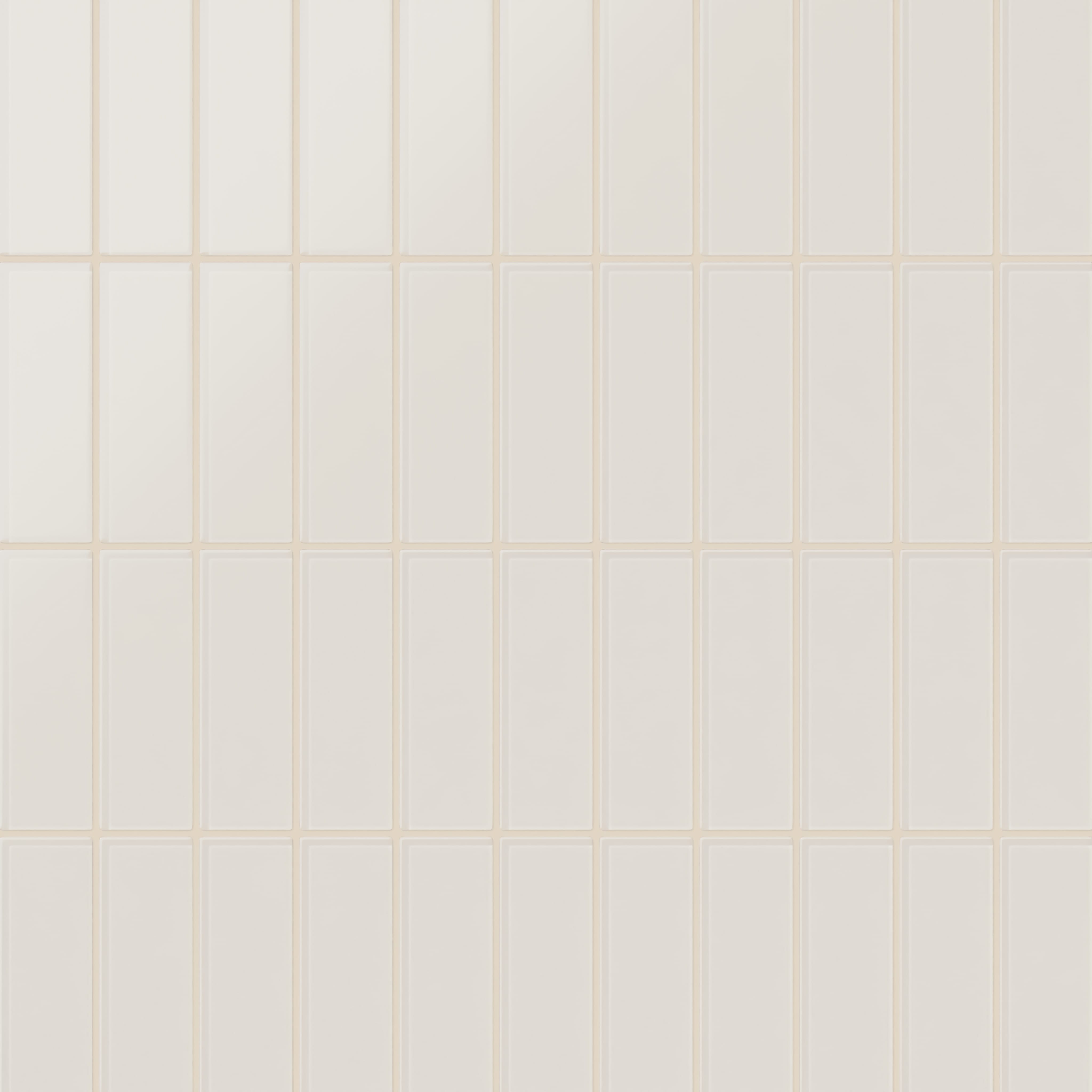 Factory Sale 2x6 Glass Tile in Dove Matte