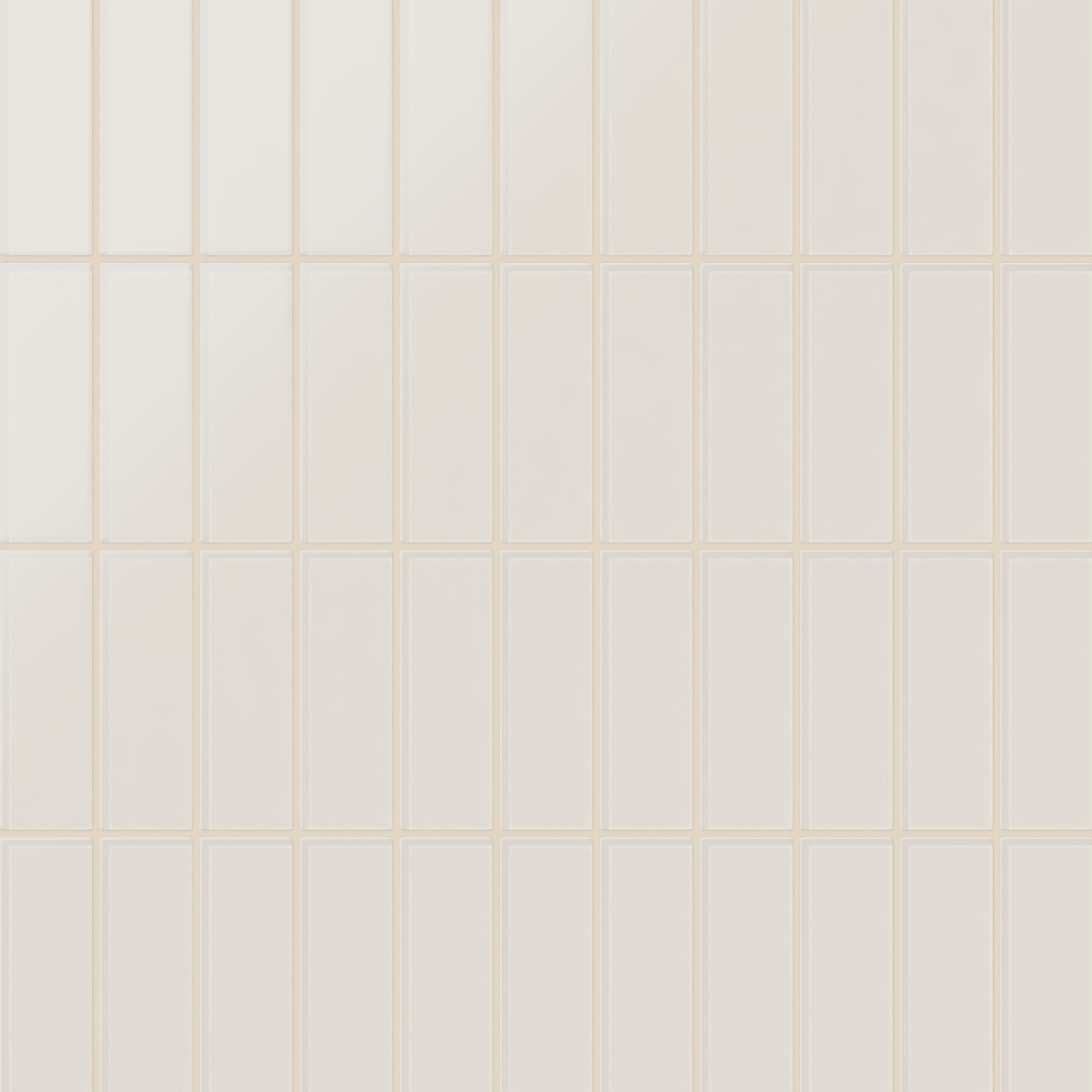 2x6 Glass Tile in Dove Matte