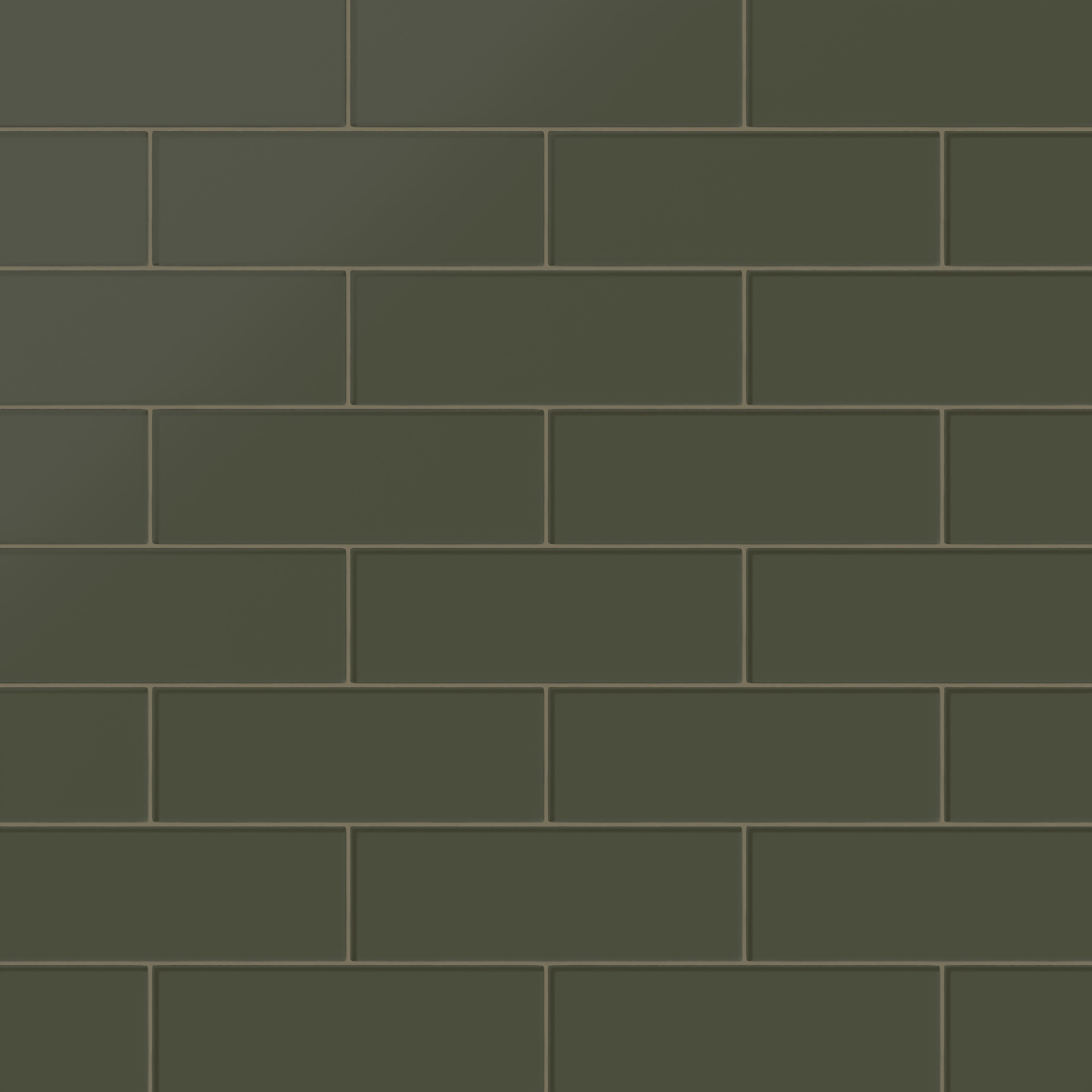 4x12 Glass Tile in Roadrunner Matte