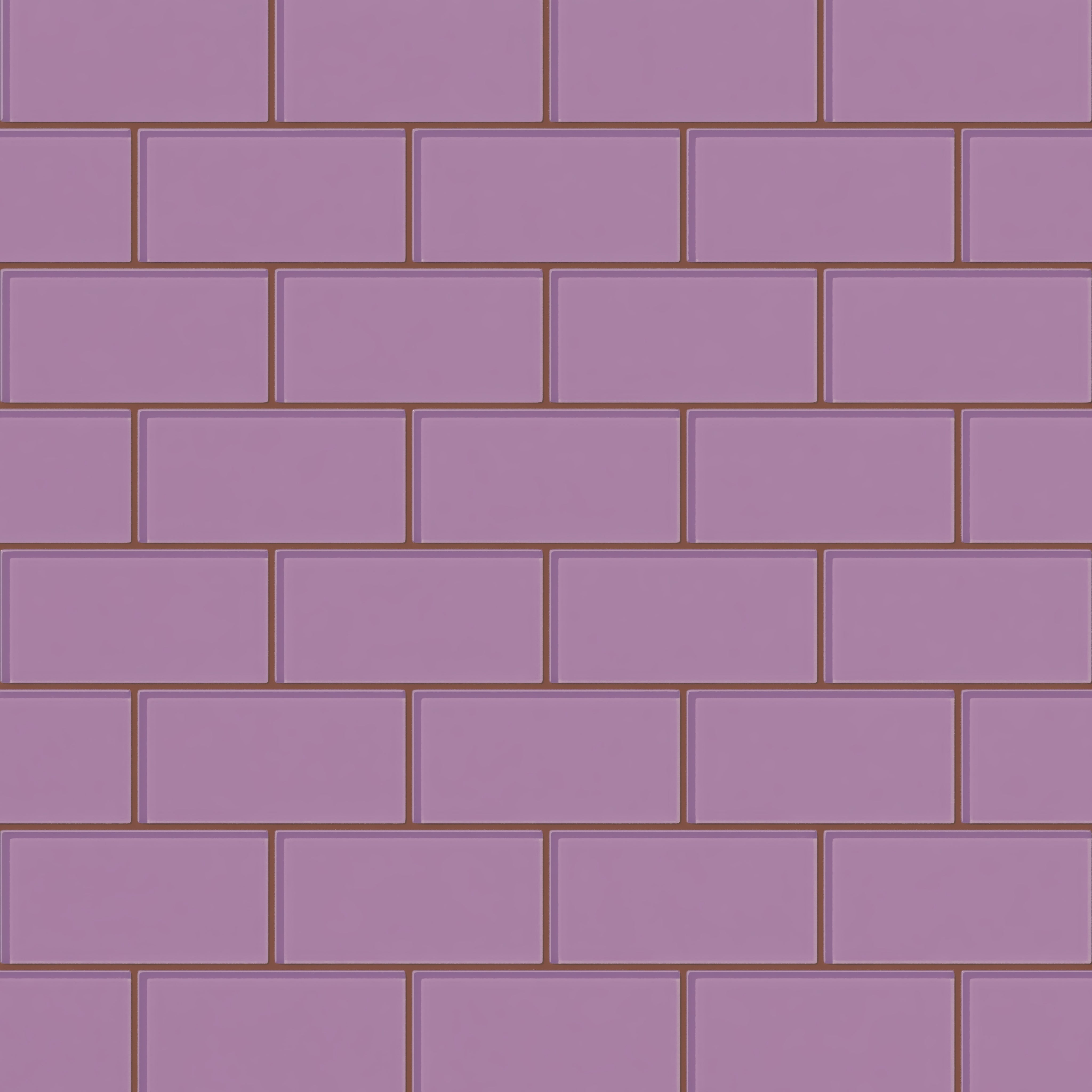 3x6 Glass Tile in Waxbill Gloss