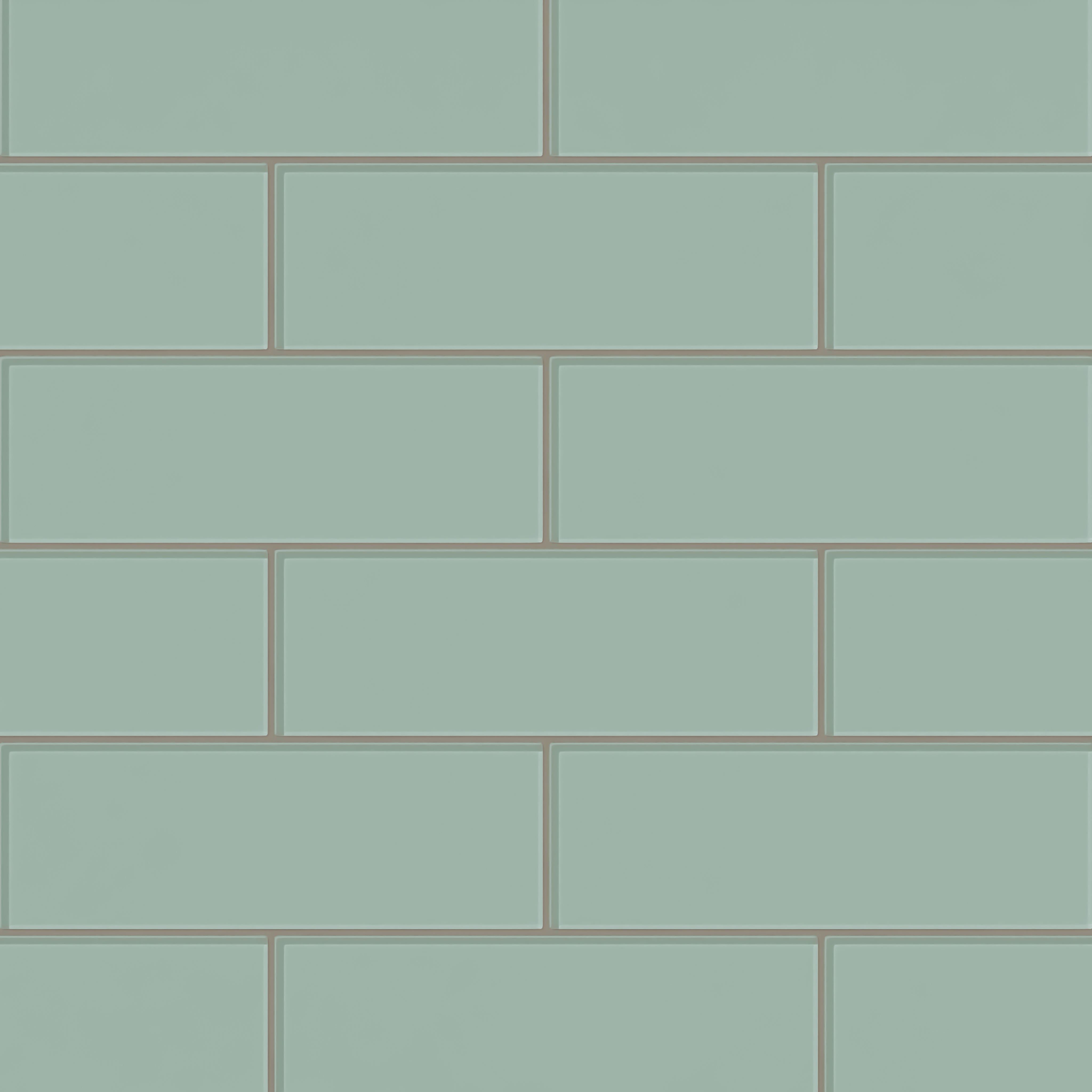 4x12 Glass Tile in Kingfisher Gloss