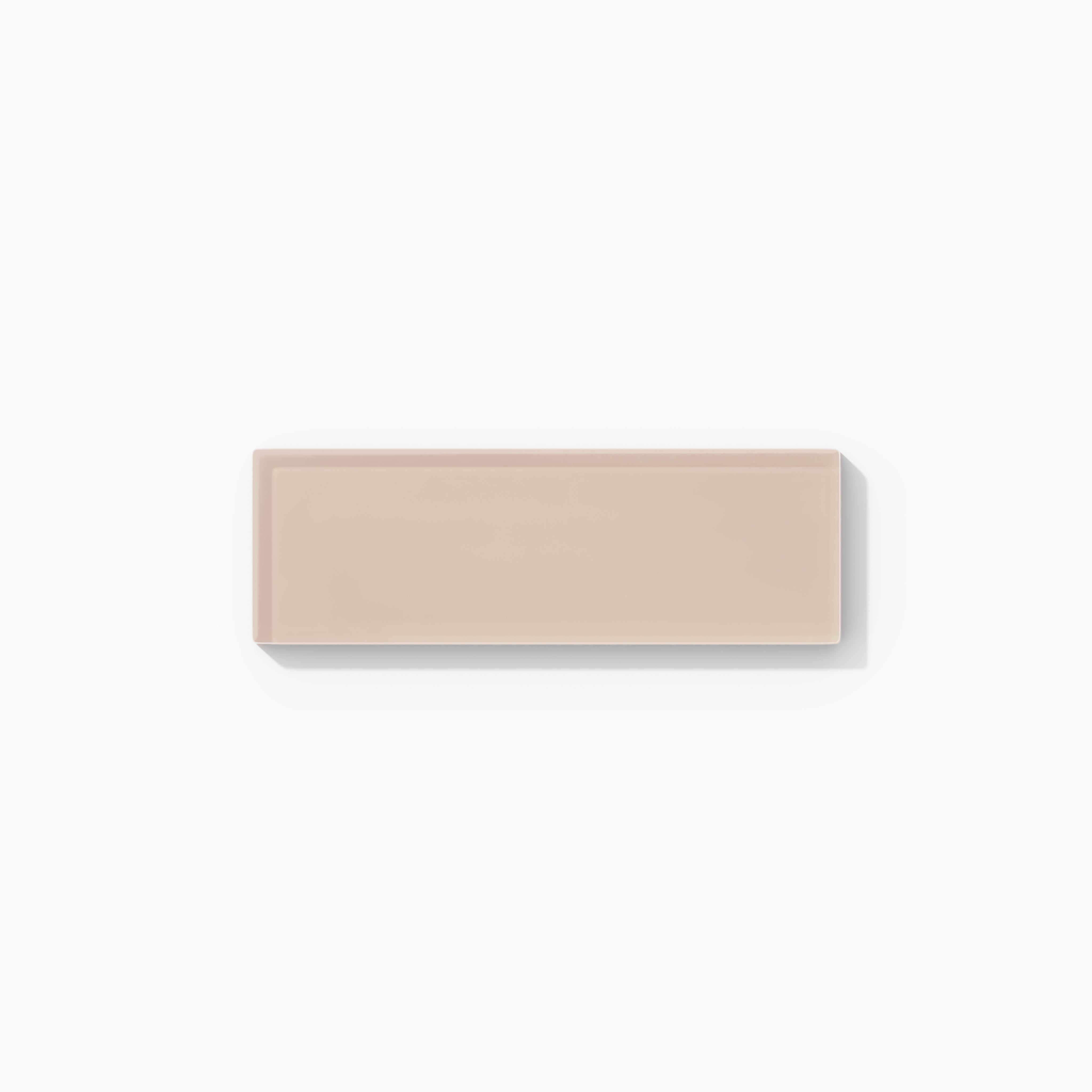 2x6 Glass Tile in Rosy Finch Matte