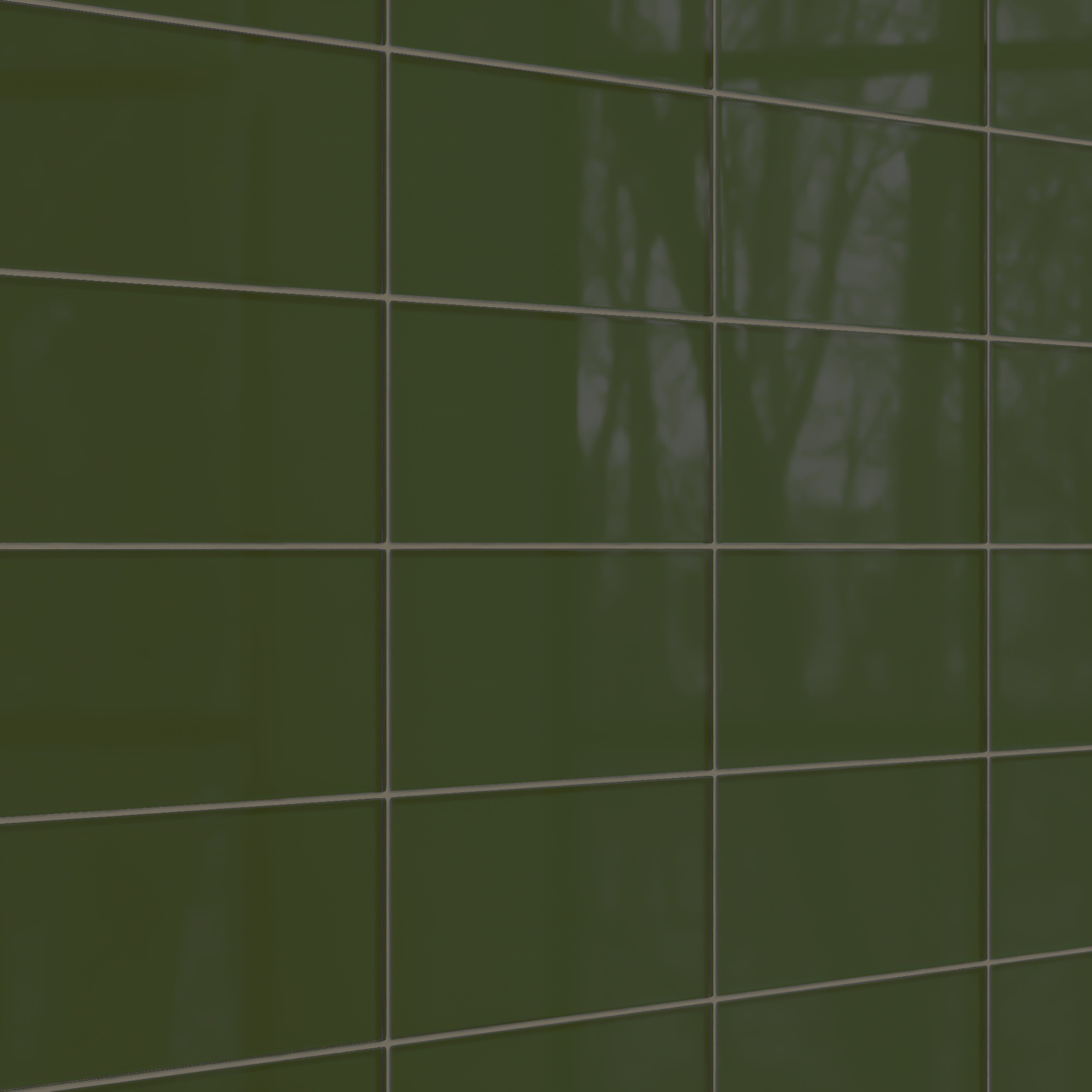 6x12 Glass Tile in Starling Gloss