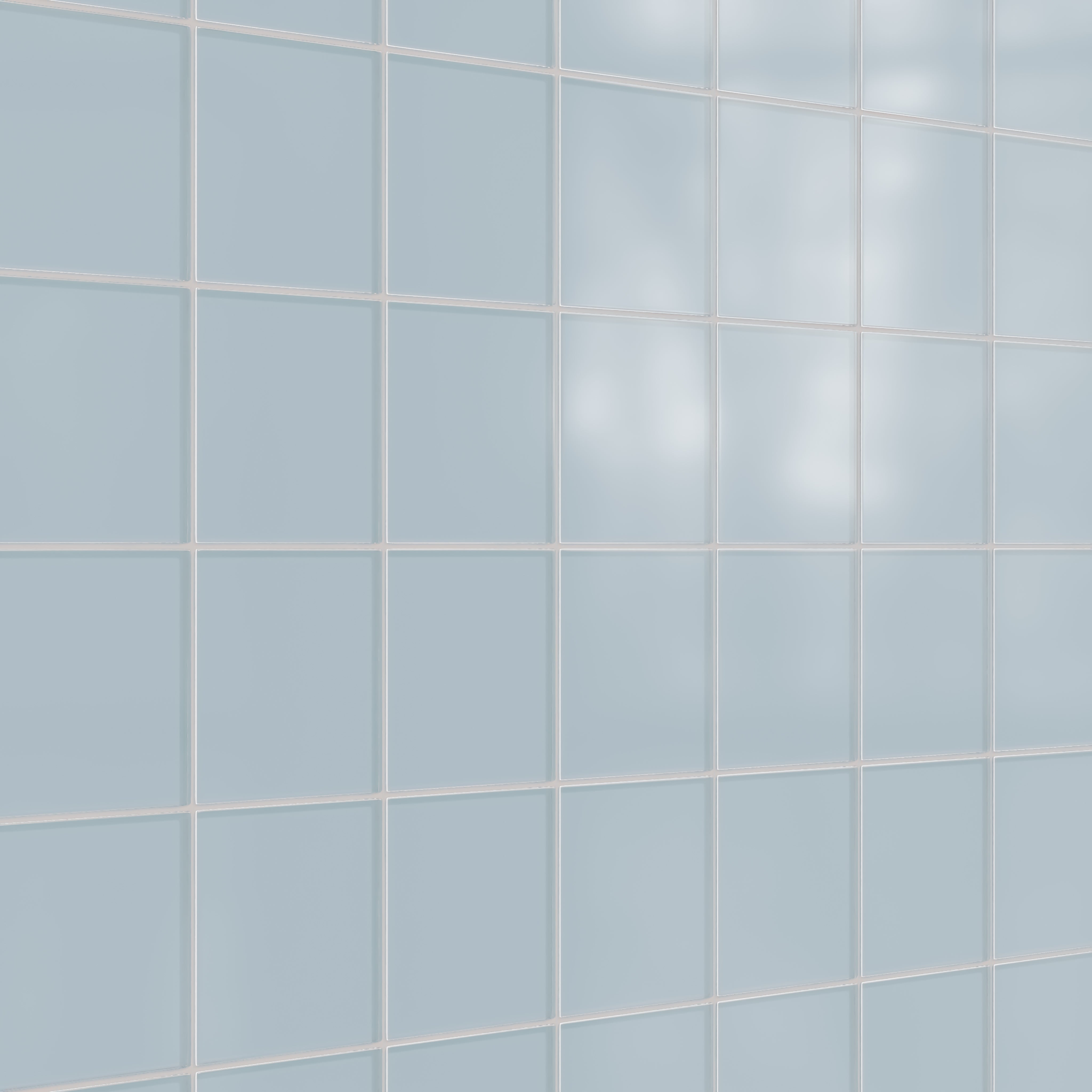 6x6 Glass Tile in Partridge Matte