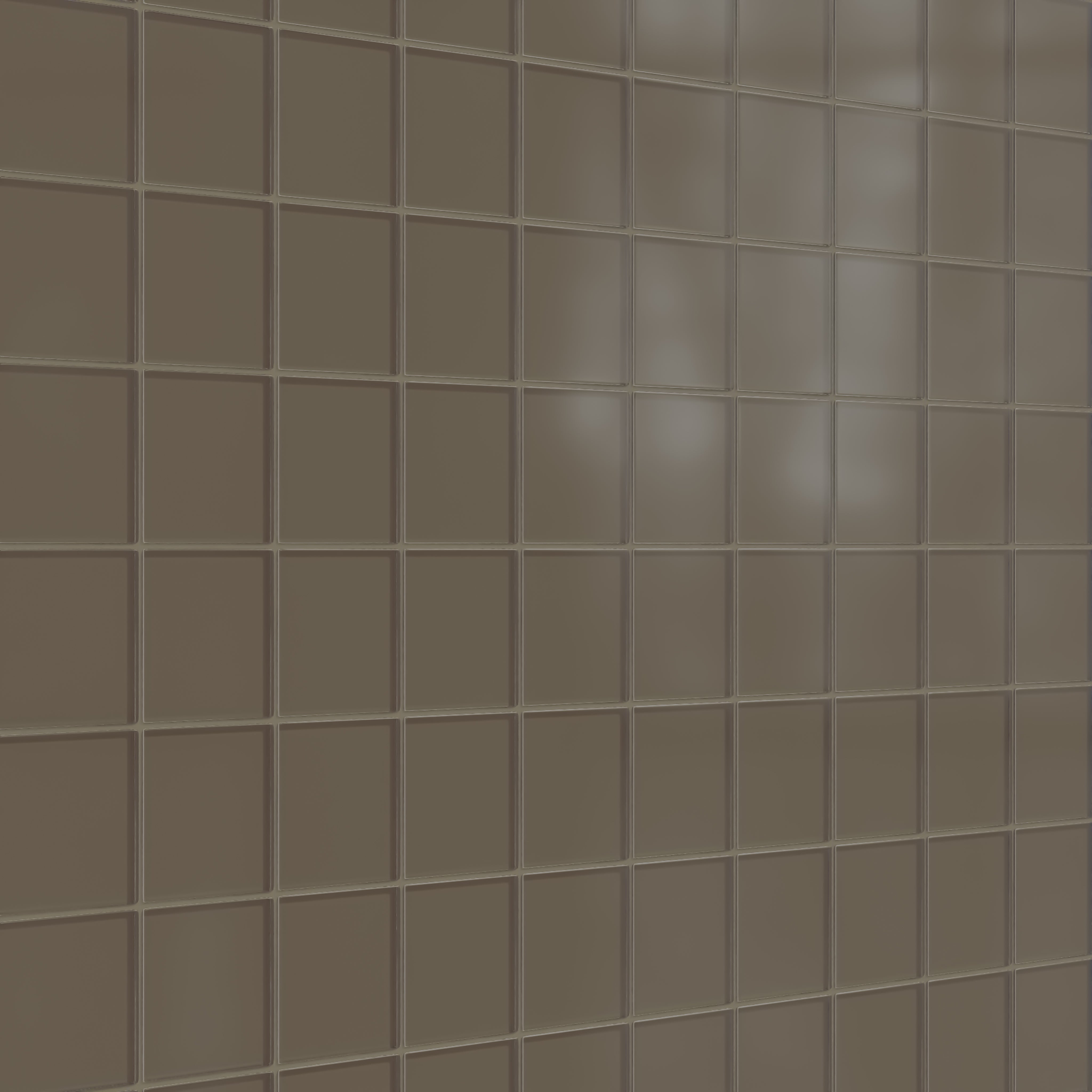 4x4 Glass Tile in Albatross Matte
