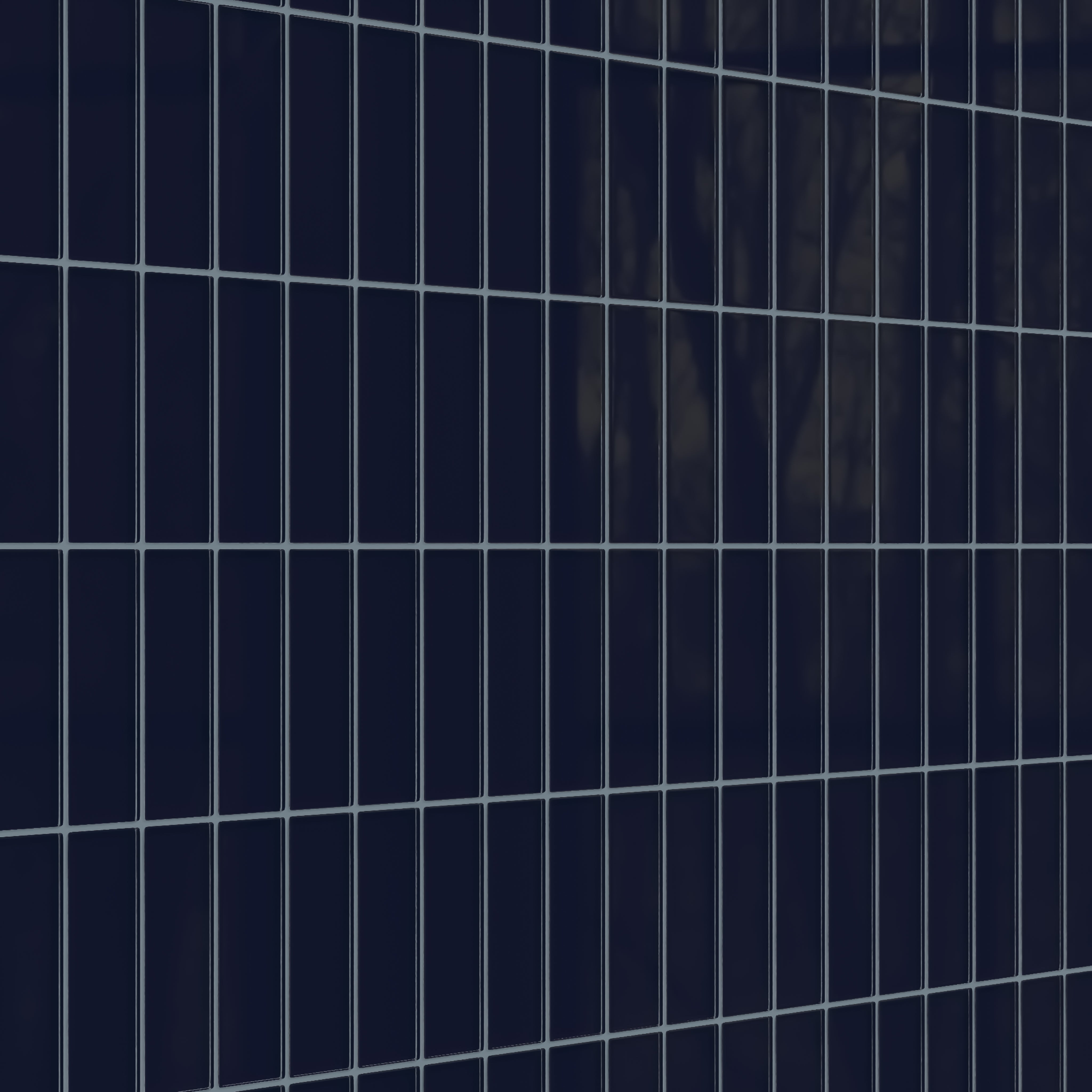 2x6 Glass Tile in Barn Swallow Gloss