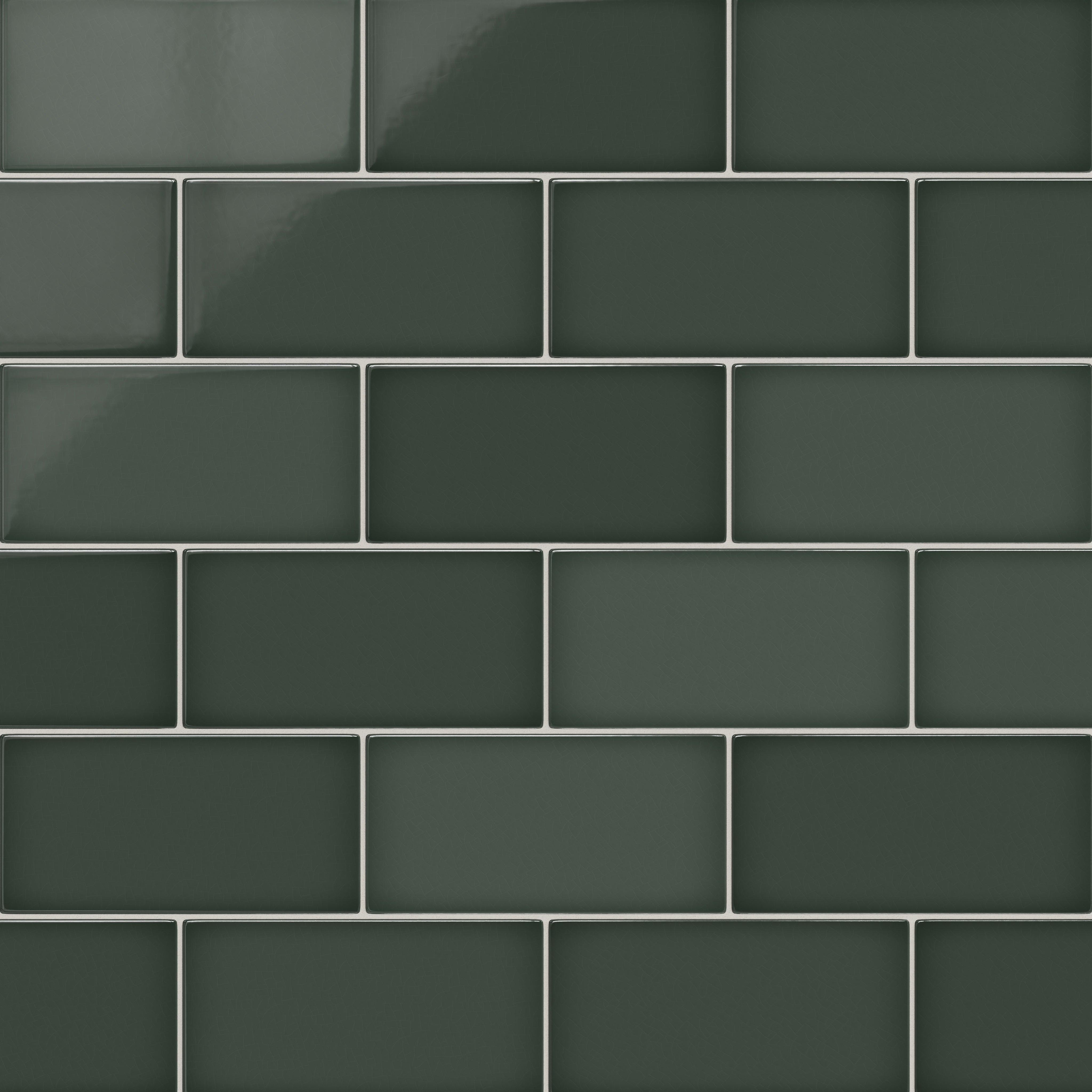 6x12 Original Ceramic Tile in Tempest Gloss