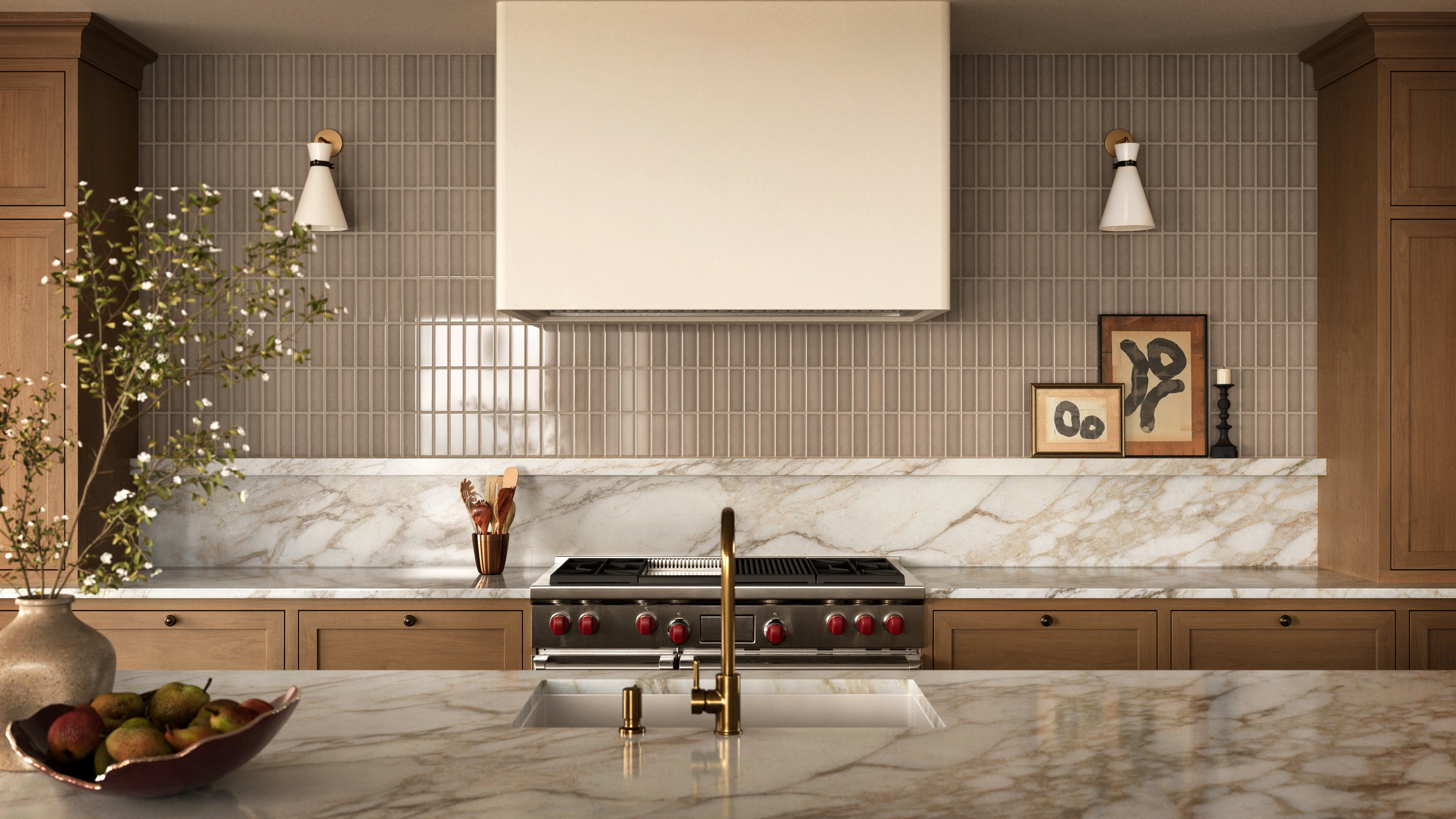 2x6 Original Ceramic Tile in Cardamom Gloss