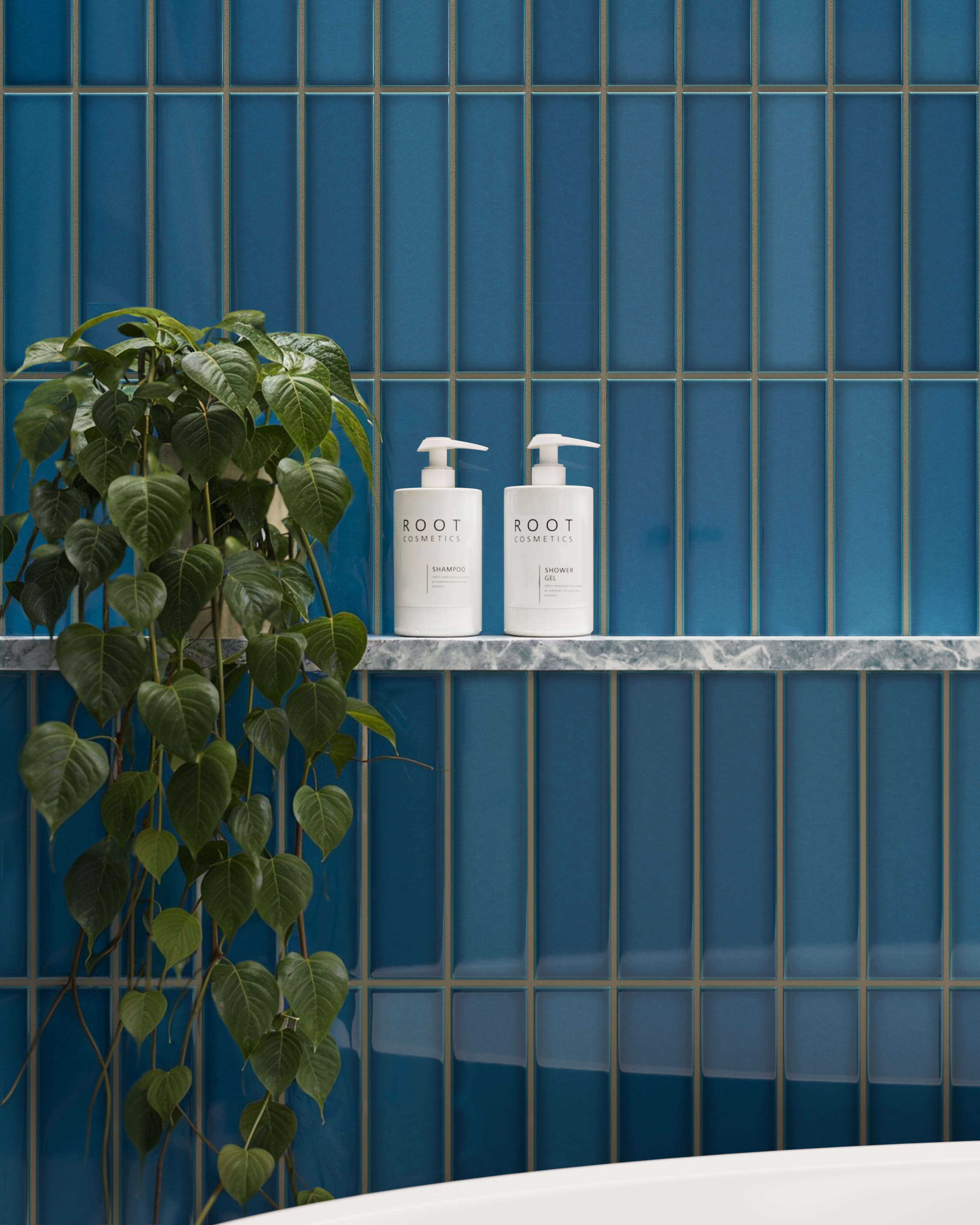 Quick Ship 2x8 Original Ceramic Tile in Adriatic Sea Gloss