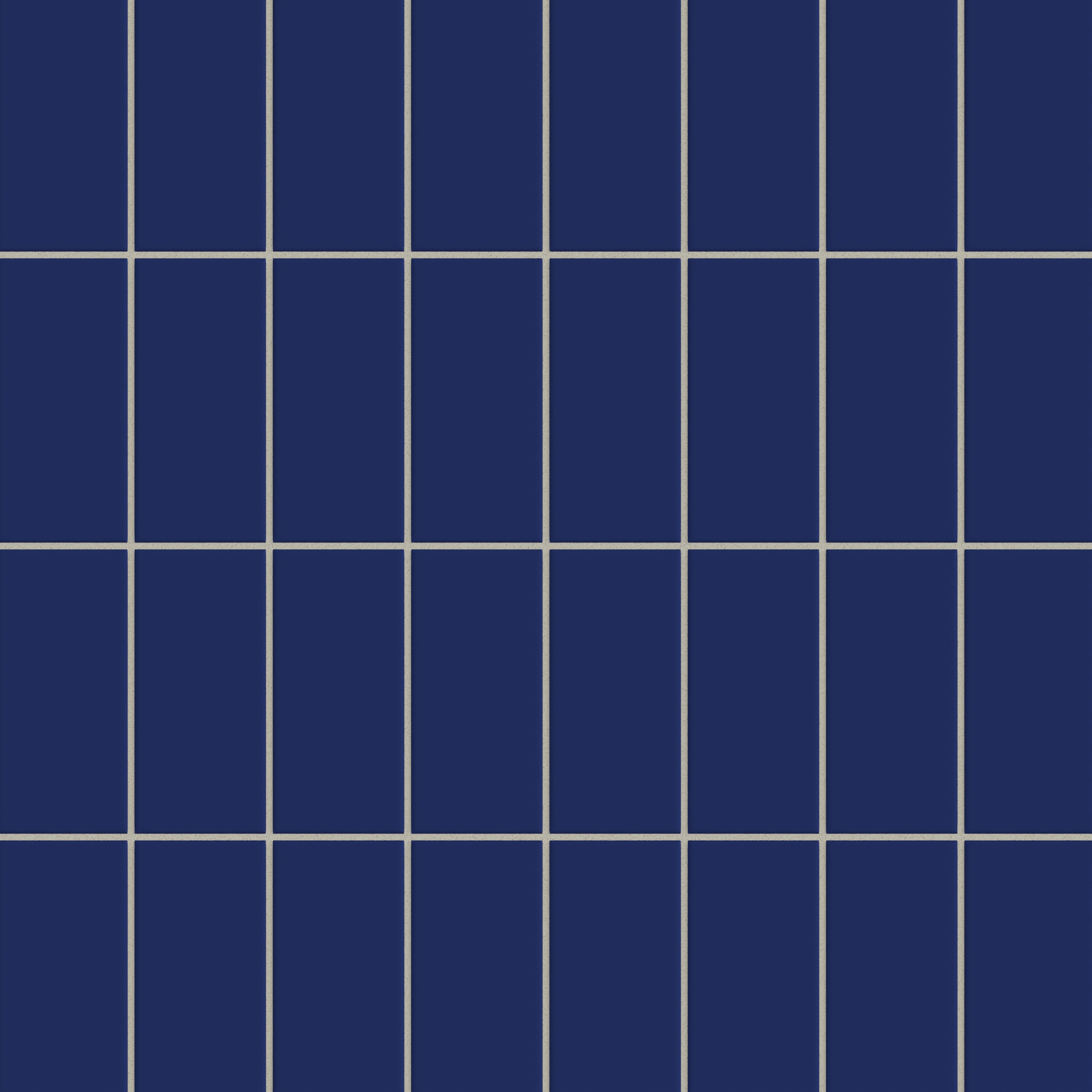 3x6 Natural Press Ceramic Tile in Ultramarine Matte