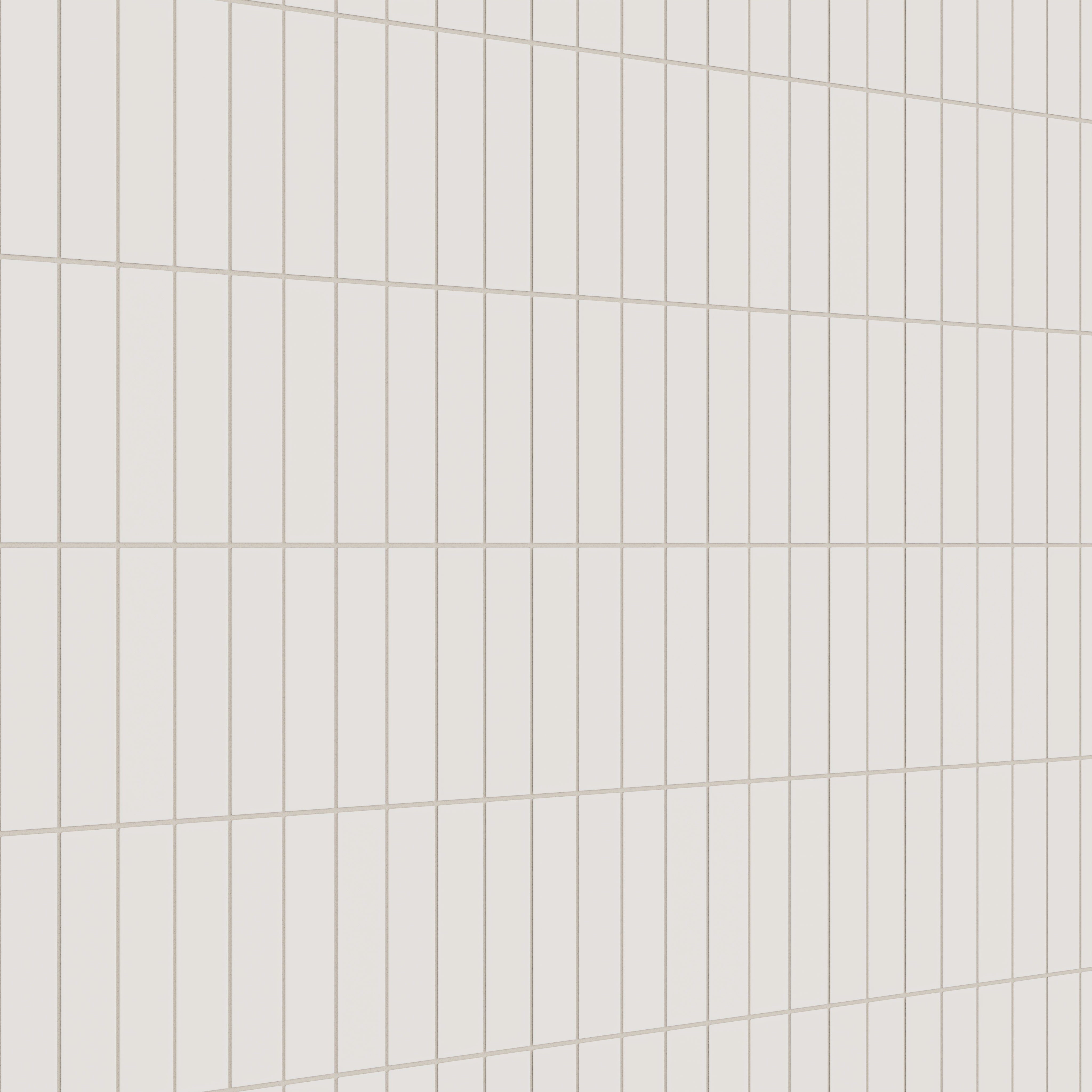 2x8 Natural Press Ceramic Tile in Pearl Matte