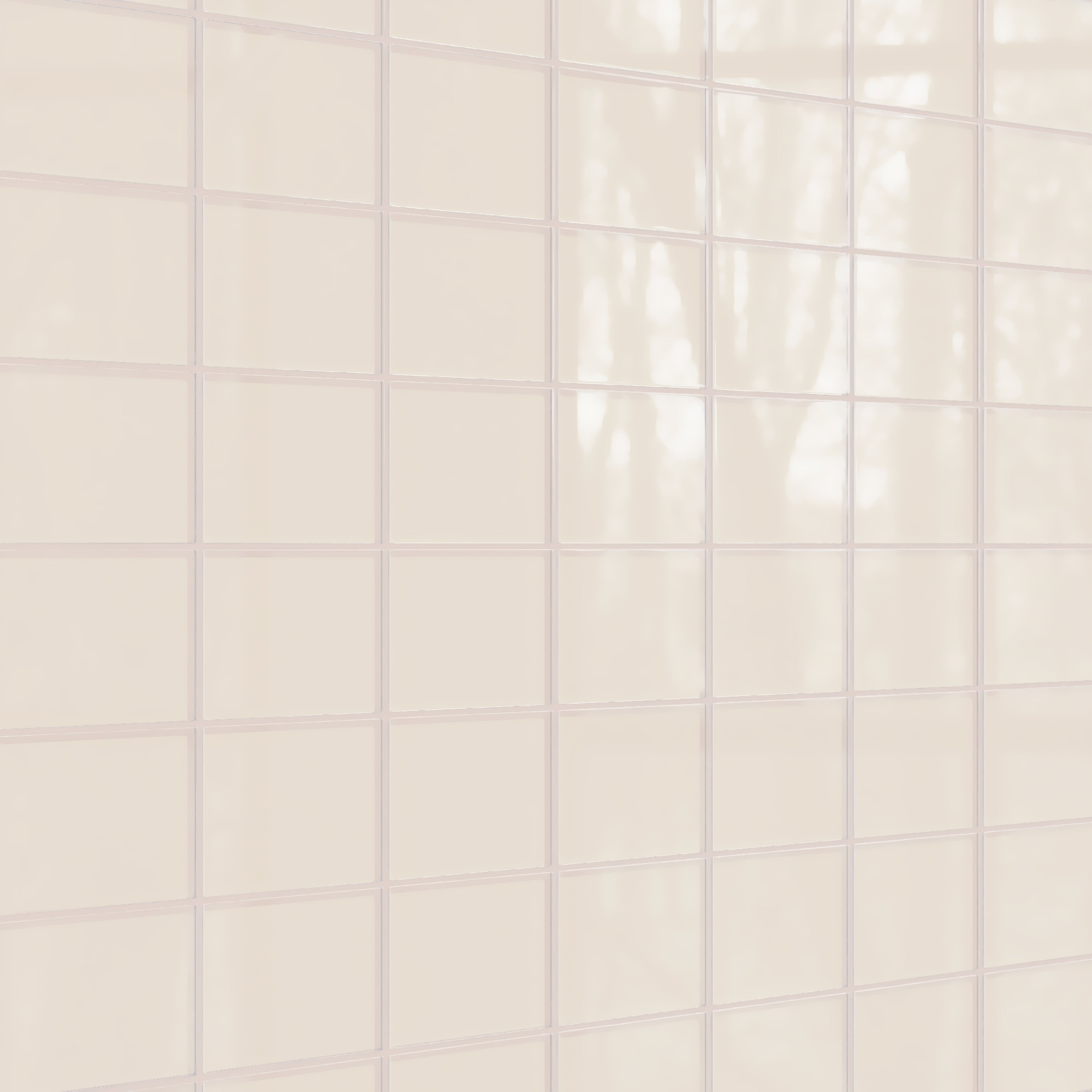 4x6 Glass Tile in Sandpiper Gloss