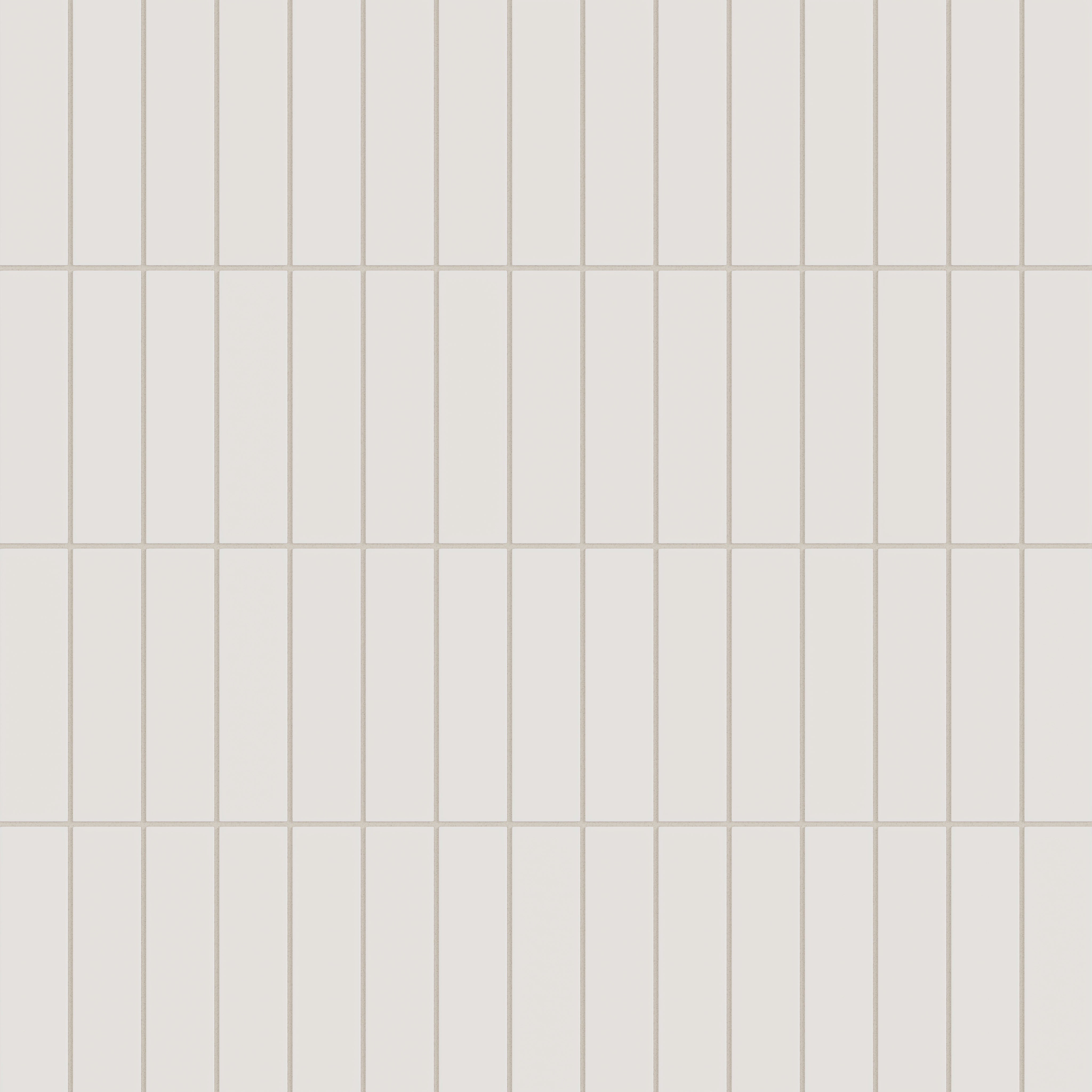 2x8 Natural Press Ceramic Tile in Pearl Matte