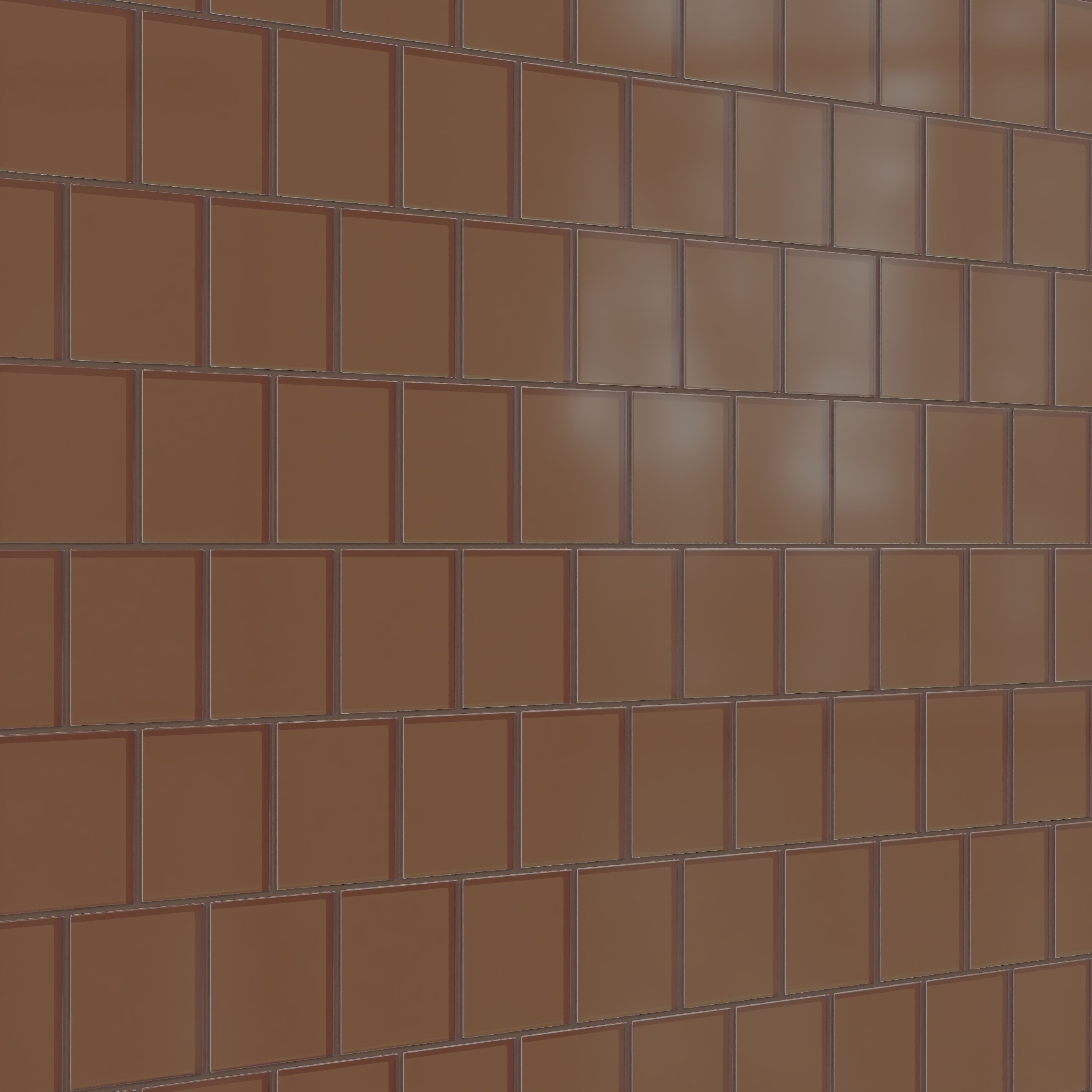 4x4 Glass Tile in Kestrel Matte