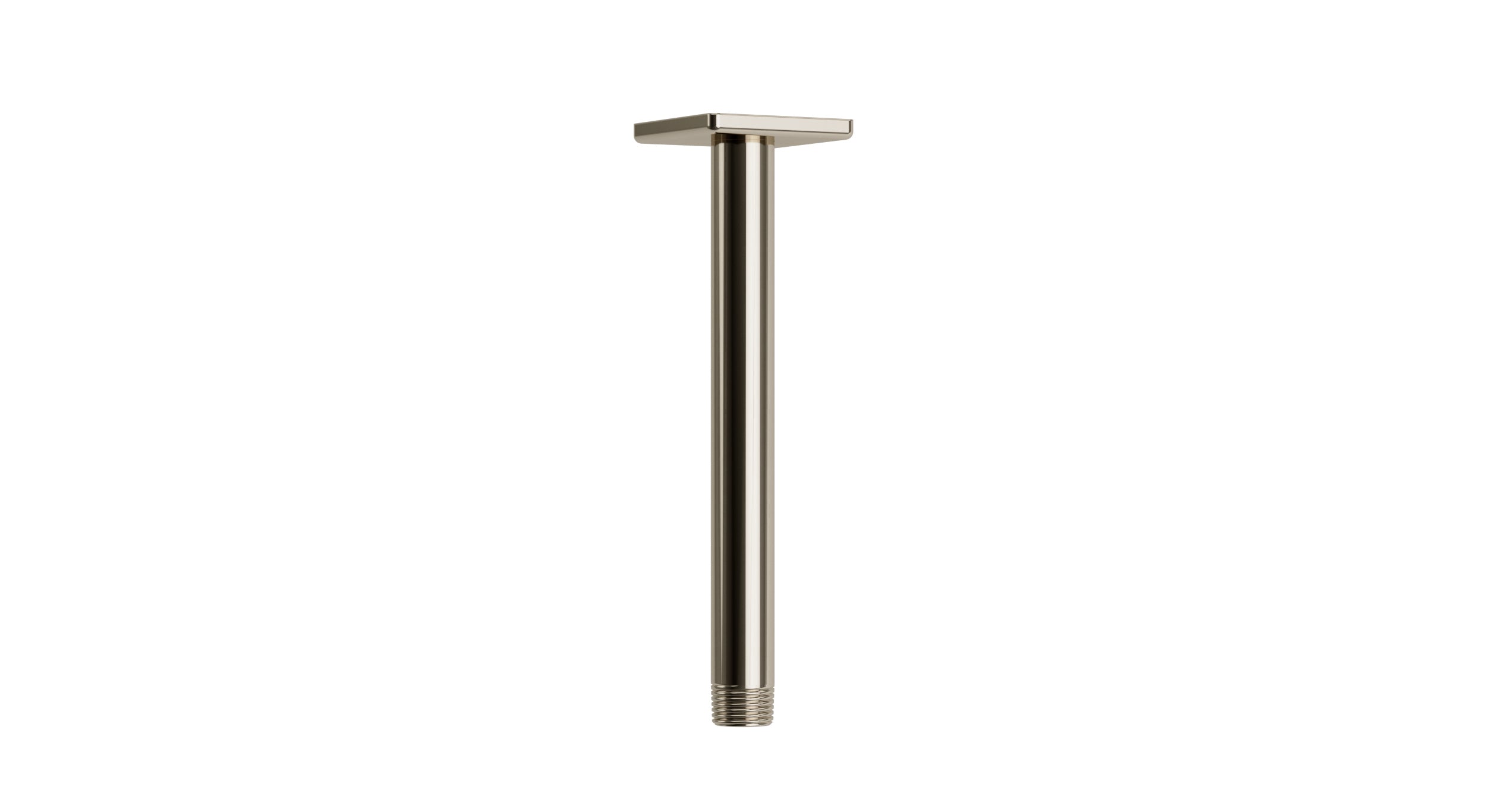Flatiron 8" Straight Shower Arm with Flange