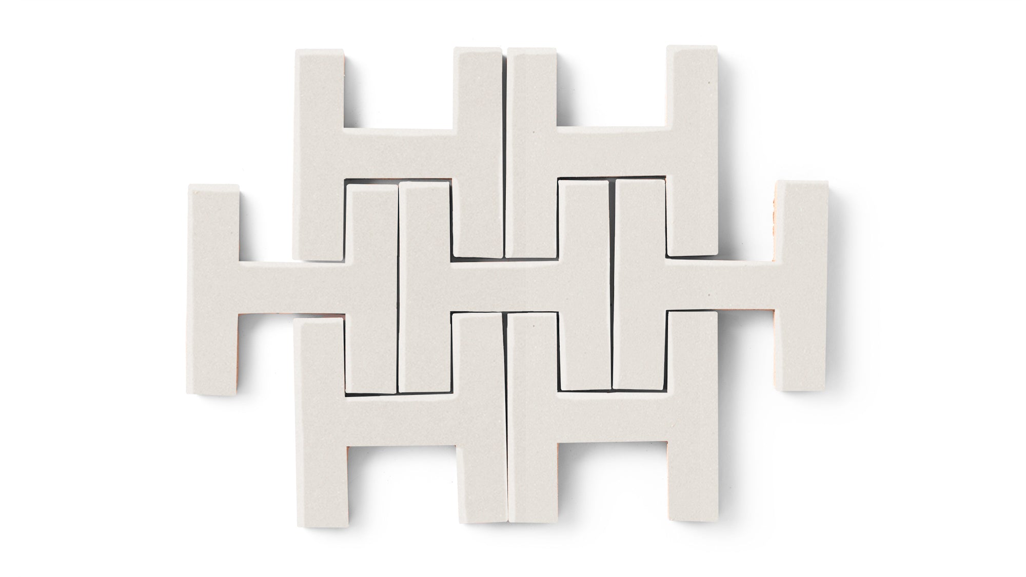 Chaine Homme Original Ceramic Tile in Feldspar Matte