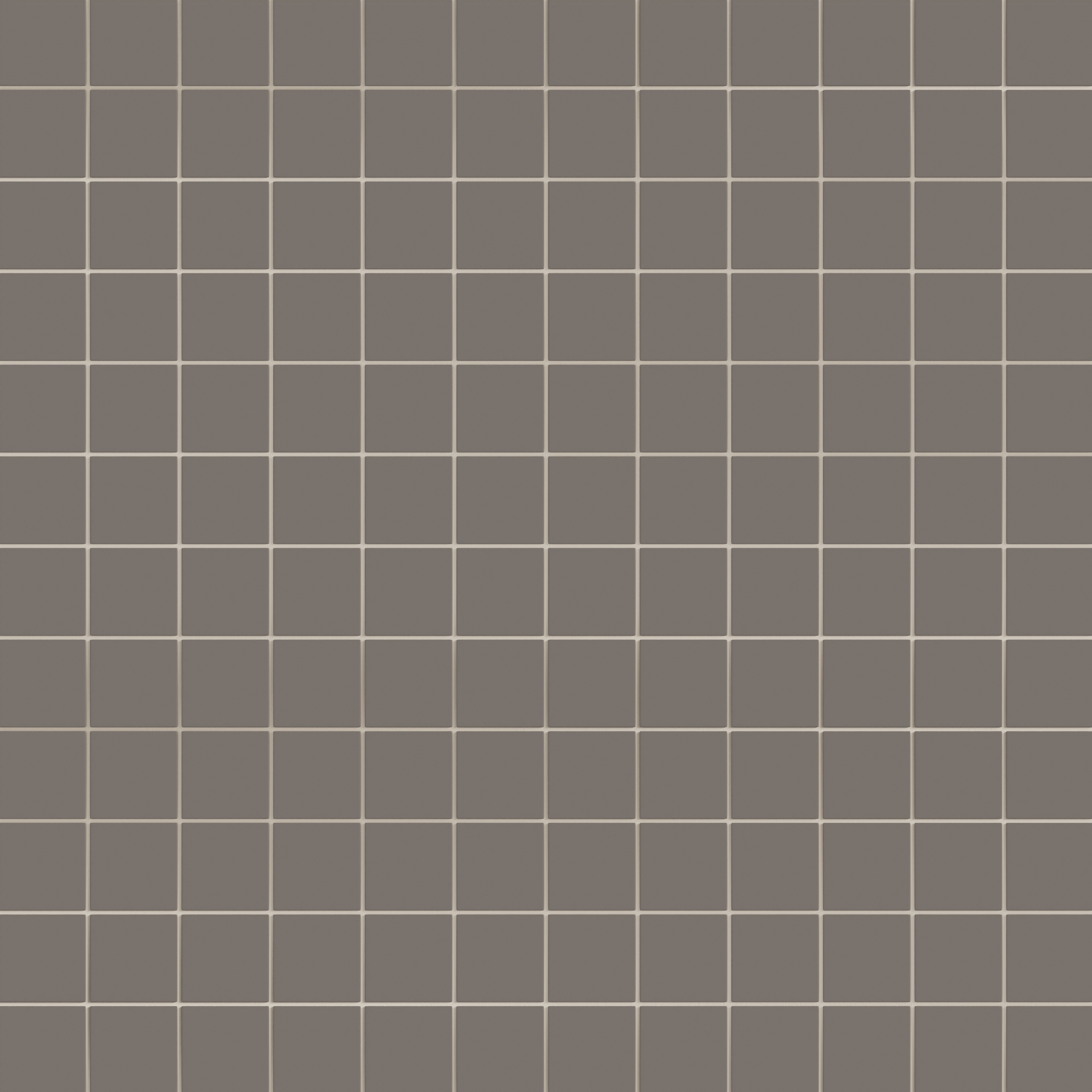 3x3 Straight Set Sheeted Natural Press Ceramic Mosaic Tile in Timberline Matte