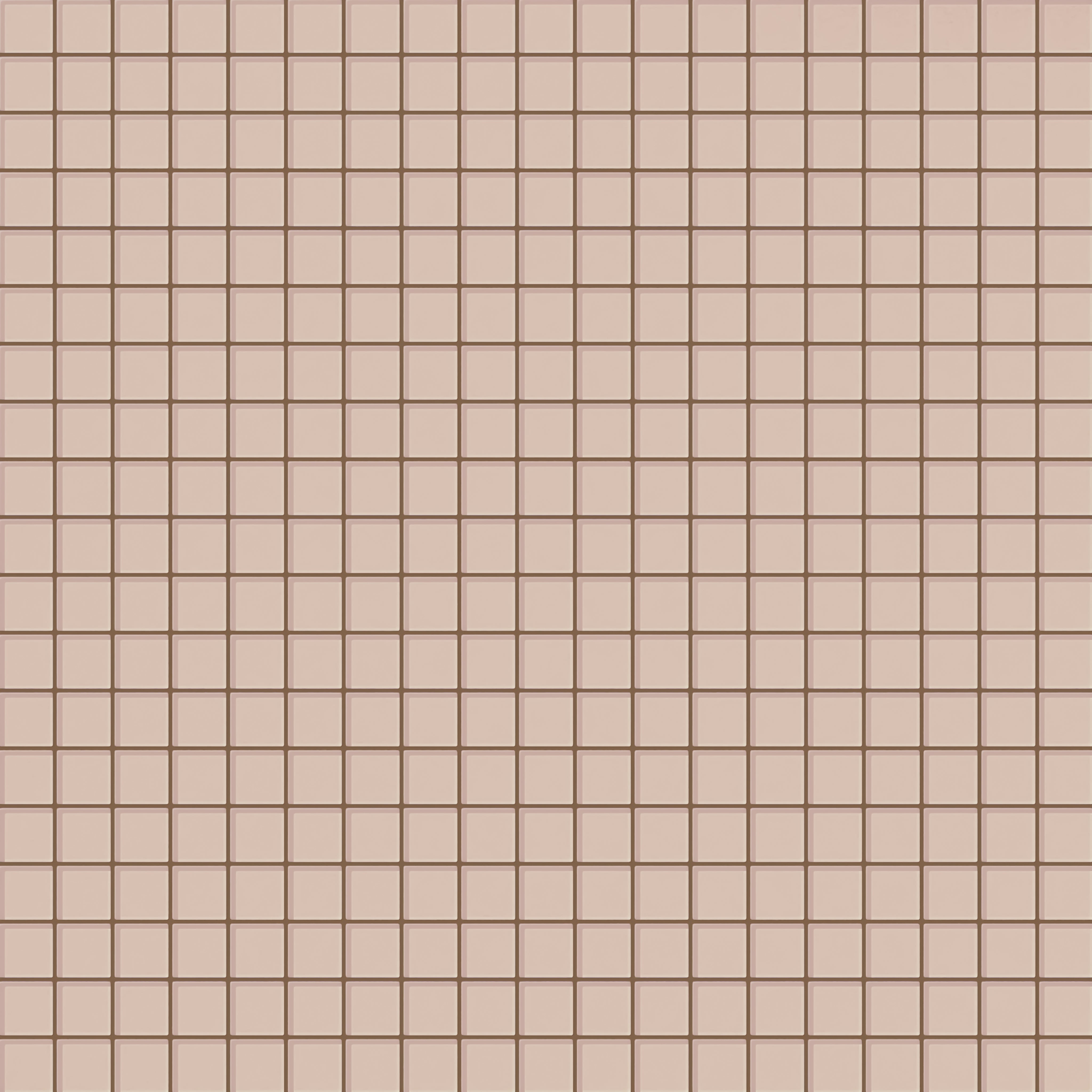 2x2 Straight Set Sheeted Glass Mosaic Tile in Rosy Finch Gloss